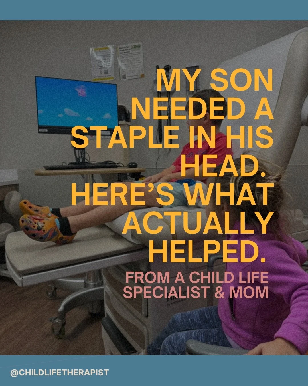 This weekend, I got the call and text while I was working: &ldquo;He cut his head. I think we need to go to the ER.&rdquo;

Thankfully, we were able to go to our local pediatric urgent care, where we even had a nurse I used to work with at the hospit