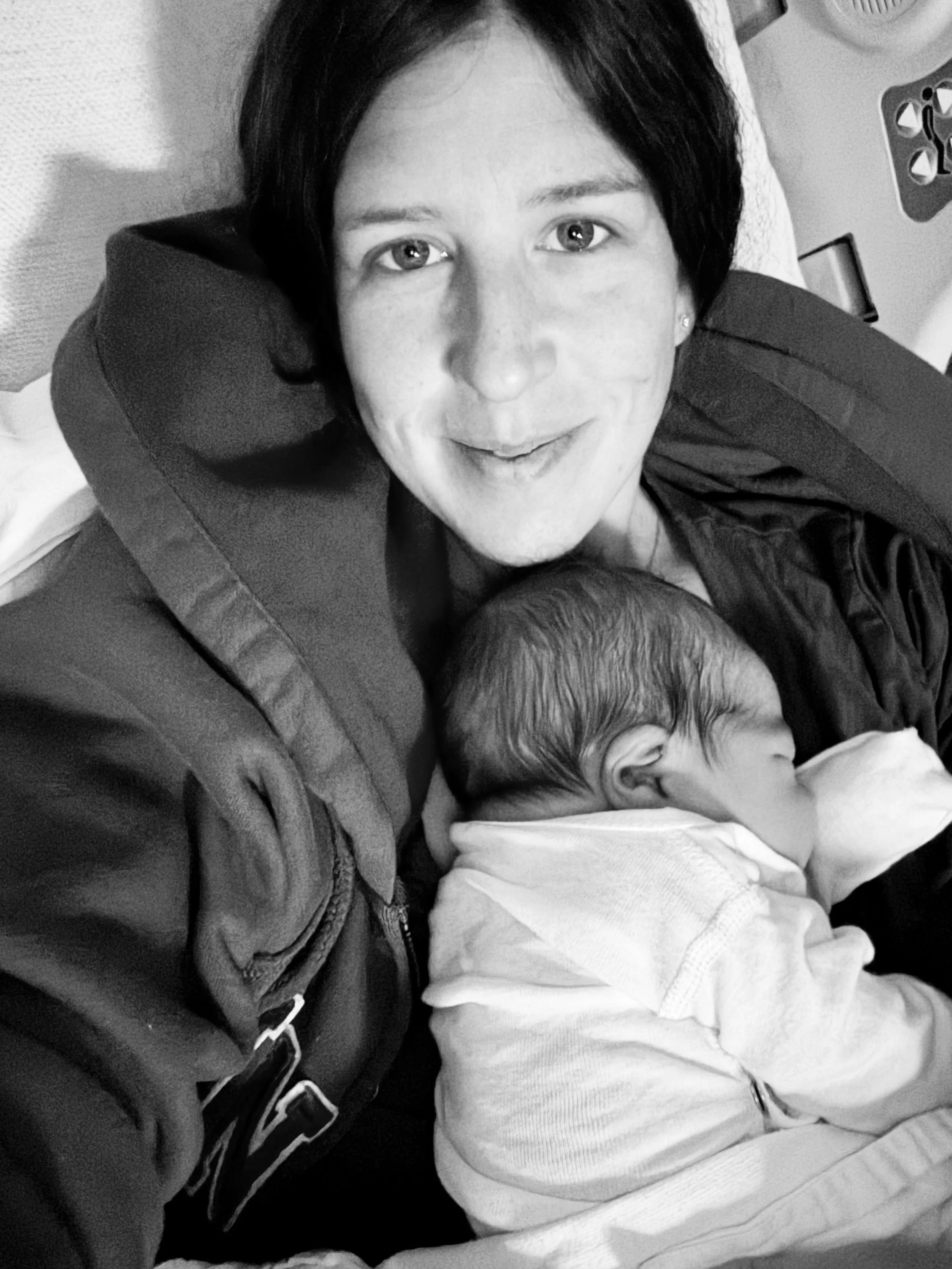 He&rsquo;s here. 💙

October 9th will forever be the day we became a family of five and parents of three.

During delivery, through tears, I said out loud, &ldquo;I feel my dad here.&rdquo; And I truly did.

It wasn&rsquo;t easy, but I was supported 