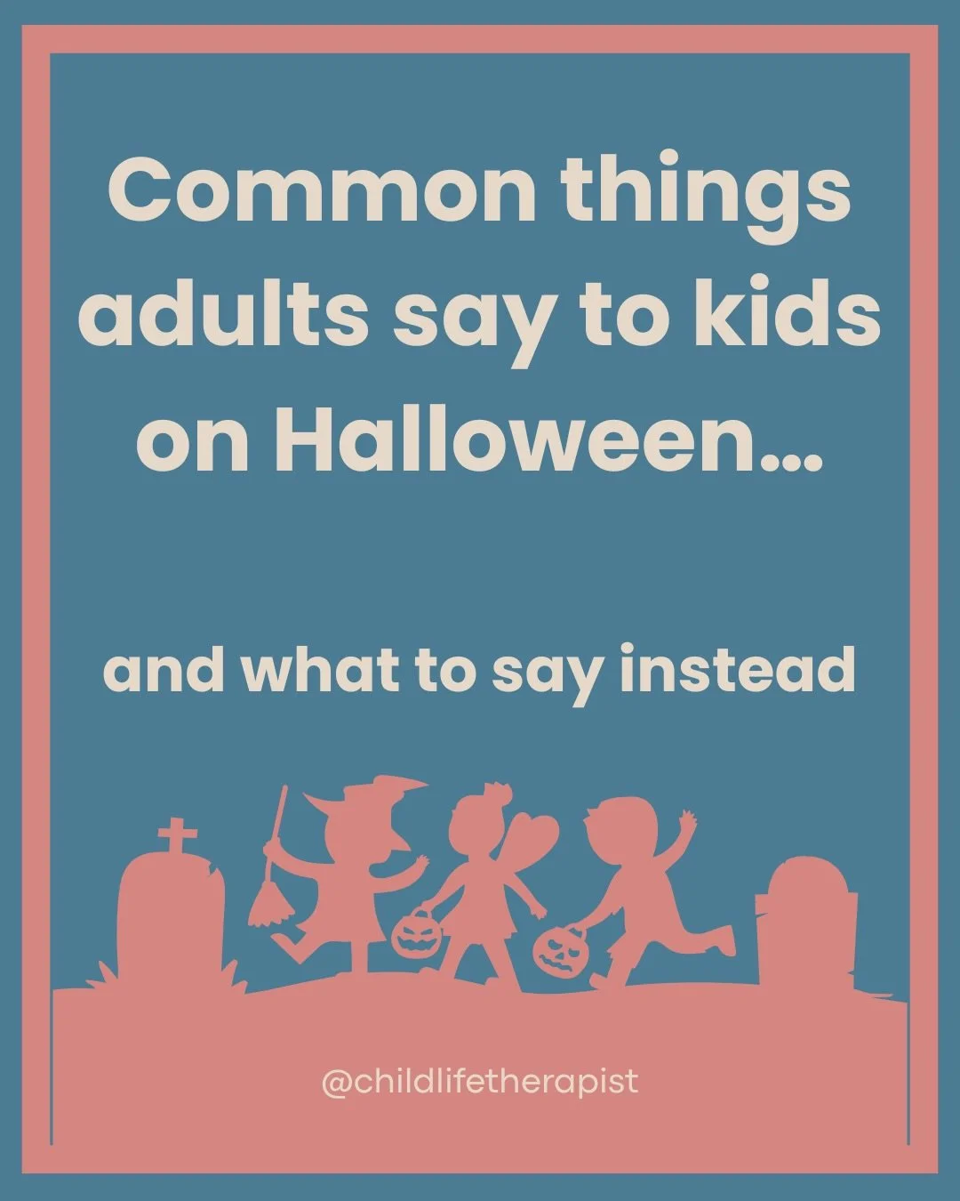 Halloween can be a lot for kids (and adults, too!). 

Between spooky decorations, costumes, excitement, candy, sensory overload, and changes in routine, there&rsquo;s a lot for kids to navigate.

And while we can&rsquo;t anticipate every challenge, w