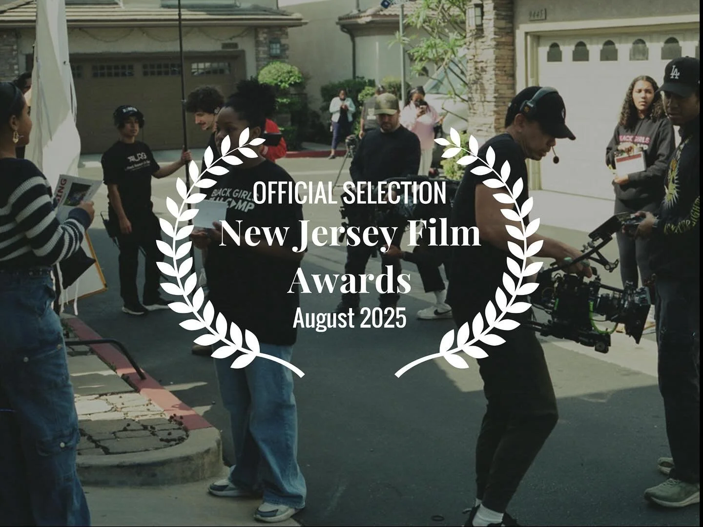 ✨ Exciting News ✨
Find Me in the Void has been accepted into the New Jersey Film Awards! 🖤

You can watch it tonight at 8pm EST &mdash; forever grateful for our amazing cast &amp; crew and @BlackGirlsFilmCamp for making this possible.

BTS beautiful