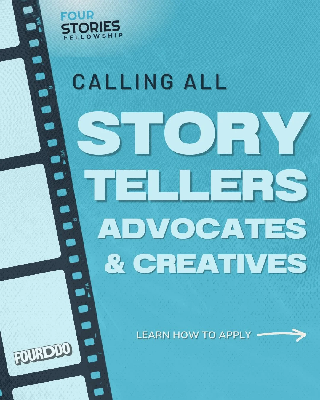 Boston storytellers, filmmakers, creatives, this one&rsquo;s for you 🎬✨

Fourddo is inviting young creatives (16&ndash;25) to create powerful PSA short films that spotlight civic and social issues that deserve more visibility.

Selected fellows will