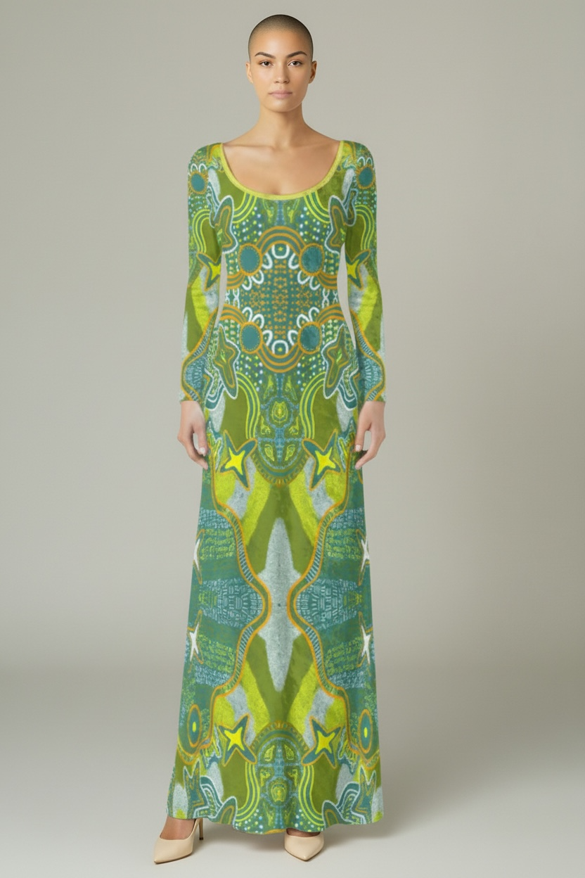 BUSH SPIRIT VELVET DRESS