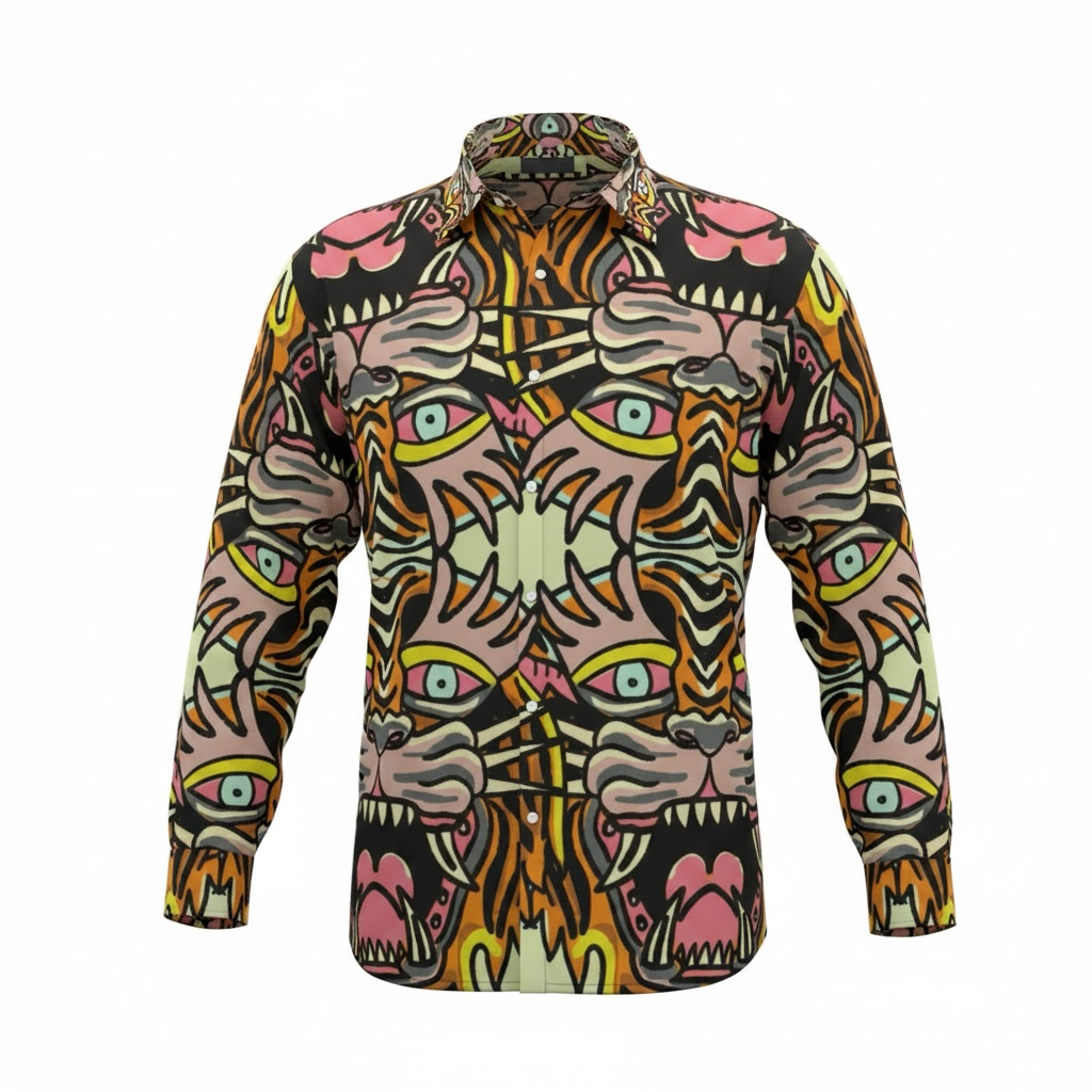 Tiger Temple Long Sleeve