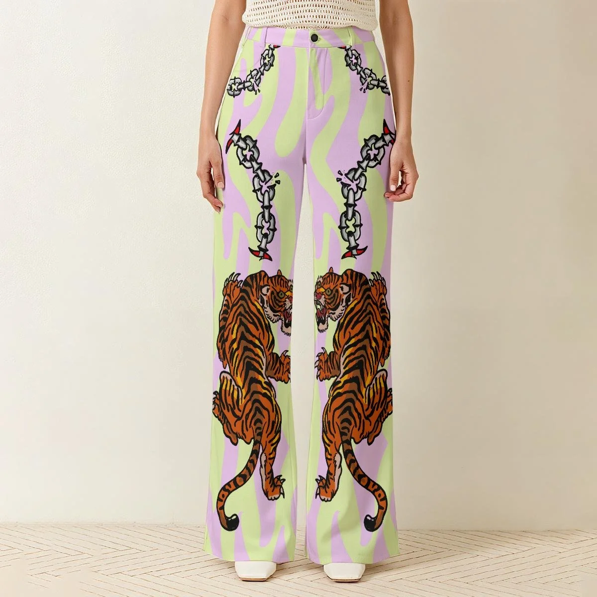 The Protector of the Neon Graveyard Pants