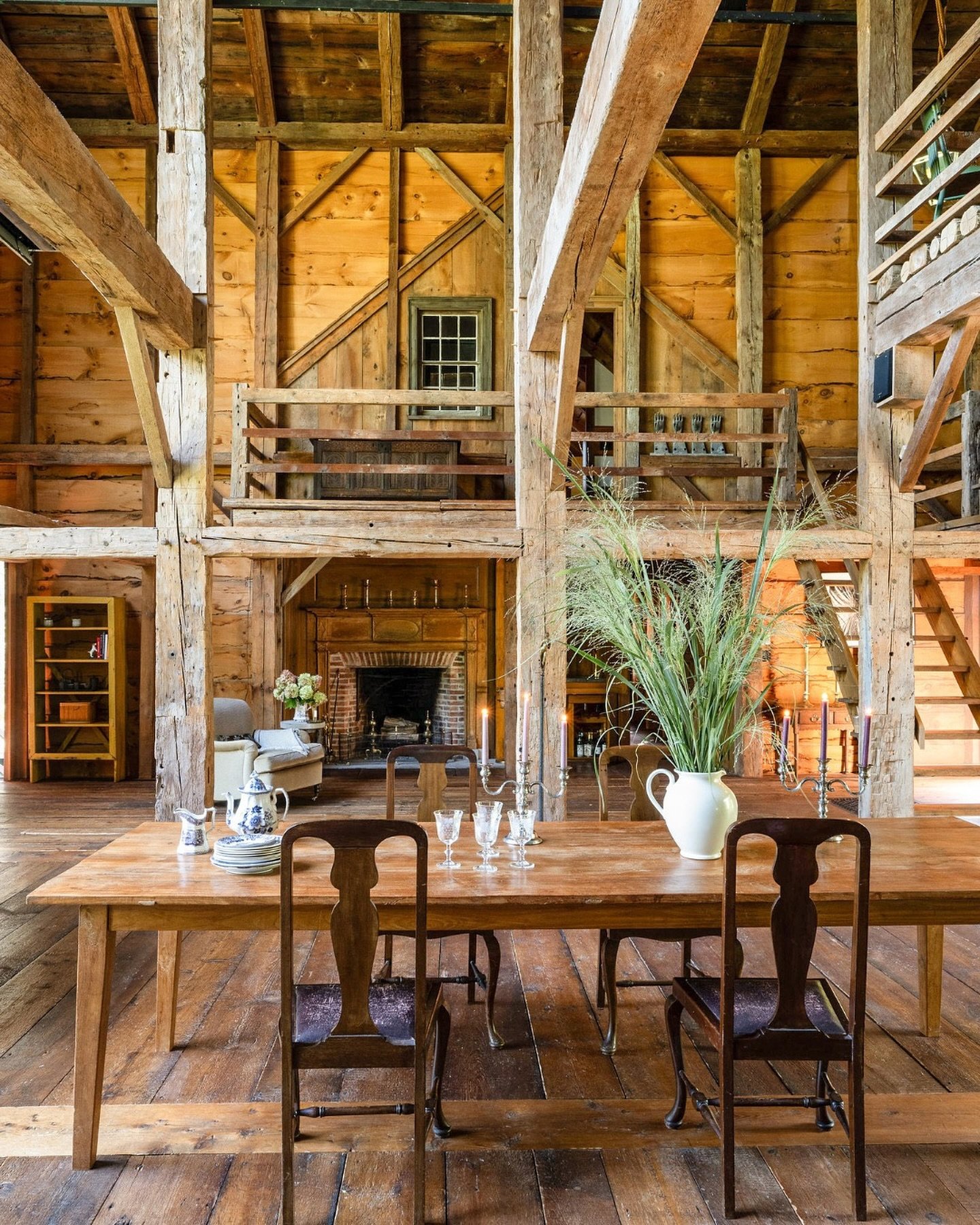 Just Launched! Timberheart Barn

Welcome to Timberheart Barn, a unique converted barn on 13+ secluded acres in Old Chatham, NY. Crafted with a deep appreciation for wood as both a structural and aesthetic element, the home features hand-hewn beams an