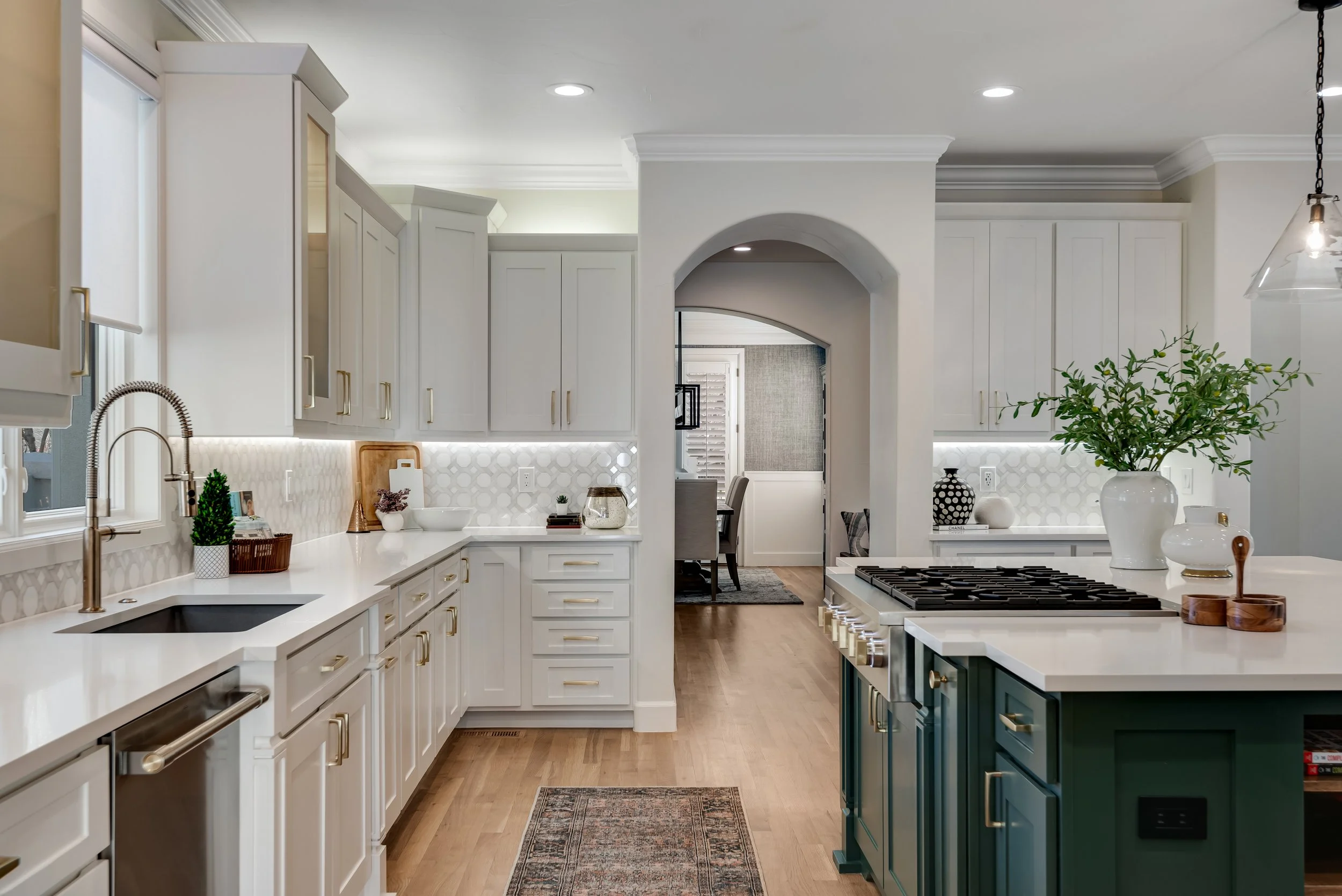 Traditional Transitional Kitchen Kitchen Remodel by JBHI Custom Home Solutions project photo
