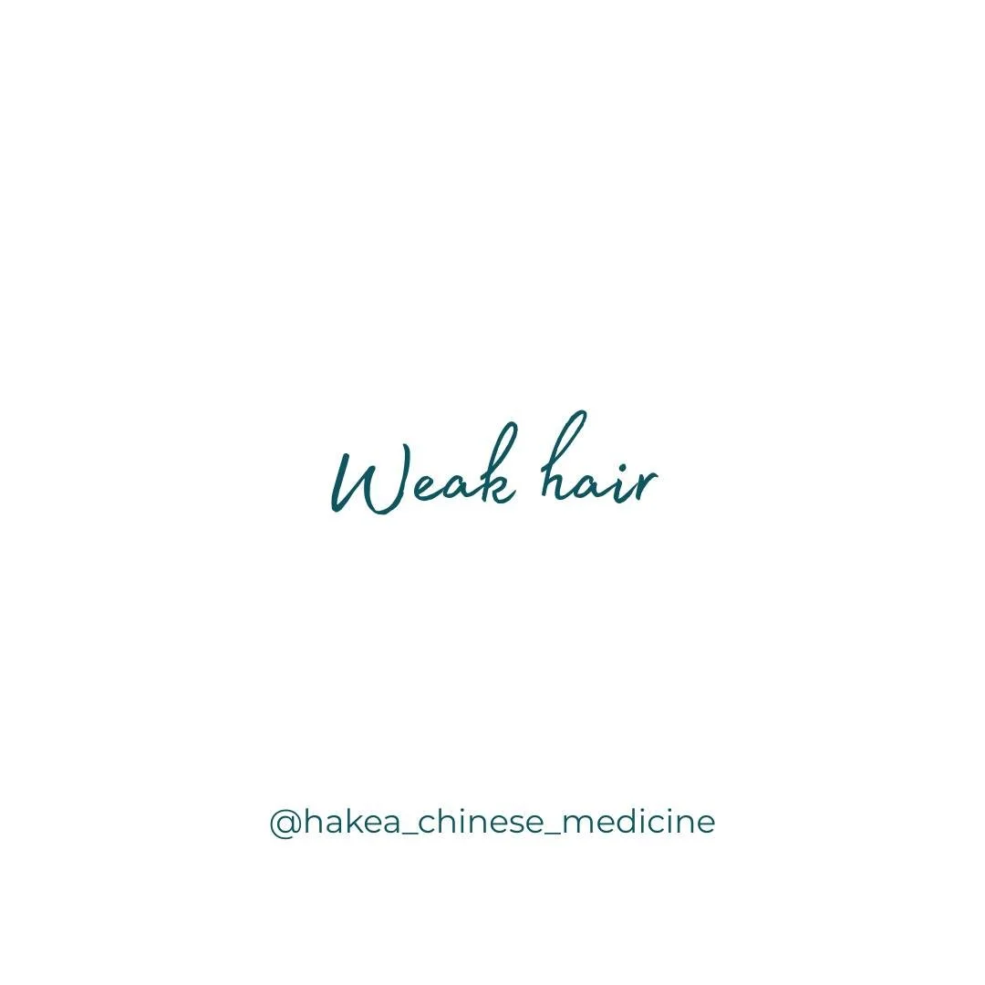 Does your hair break easily? Is it dry and brittle? You may have a deficiency or weakness of your Liver Blood and Kidney Qi. According to Traditional Chinese Medicine, Blood nourishes the hair, and a loss of Kidney Jing can lead to weak and thinning 