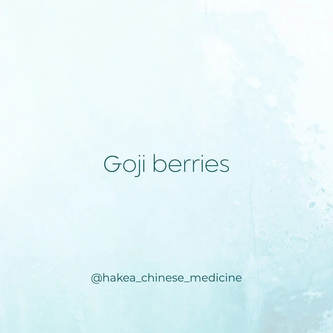 Here&rsquo;s another medicinal herb that is easy to get your hands on &ndash; goji berries, or Gou Qi Zi. These little red berries build Blood and Yin. They help with low energy, hot flushes and dizziness. Include them in your home-made bliss balls a