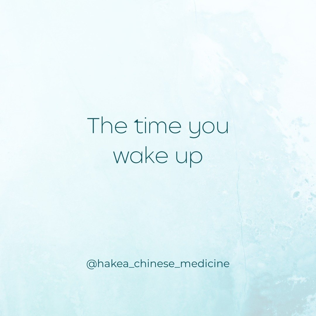 What does the time you wake up say about you? Quite a lot, actually. In Traditional Chinese Medicine (TCM), our various organs reach their peak function at different times. And, each organ is responsible for processing different types of emotions. 

