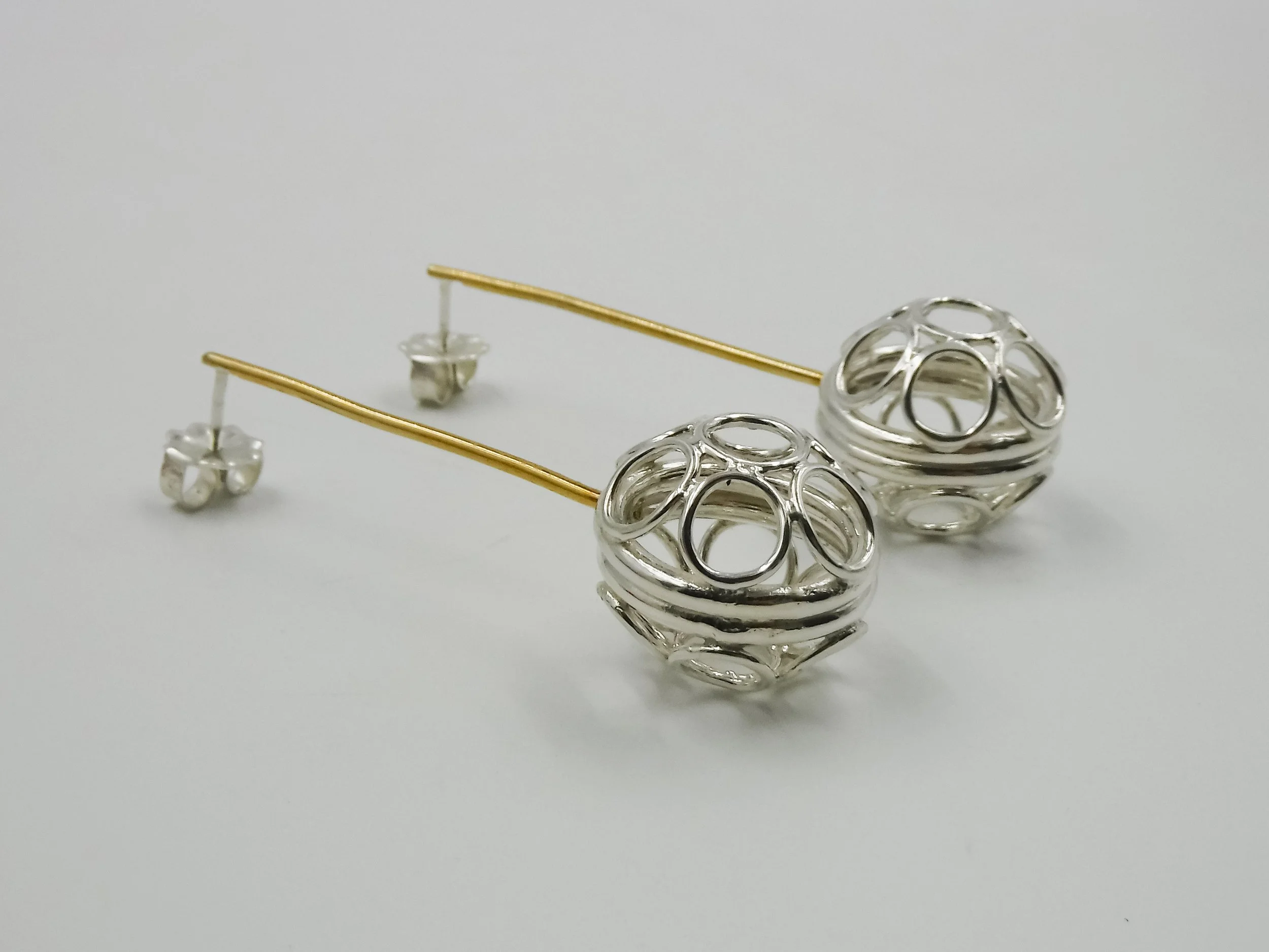 ball drop earrings
