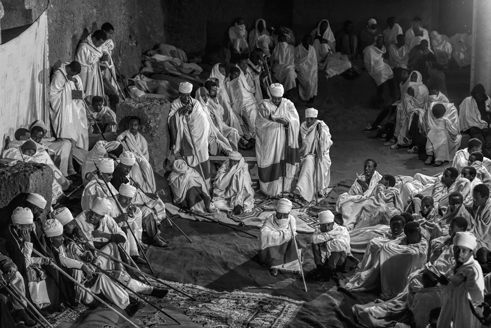 Mightnight mass at St. Marys in Ethiopia