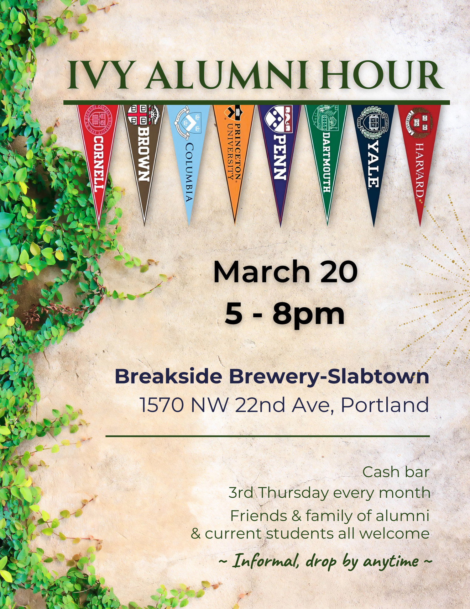 All-Ivy Happy Hour