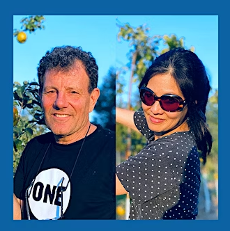 All Ivy Bend book reading with journalists Nicholas Kristof and Sheryl WuDunn