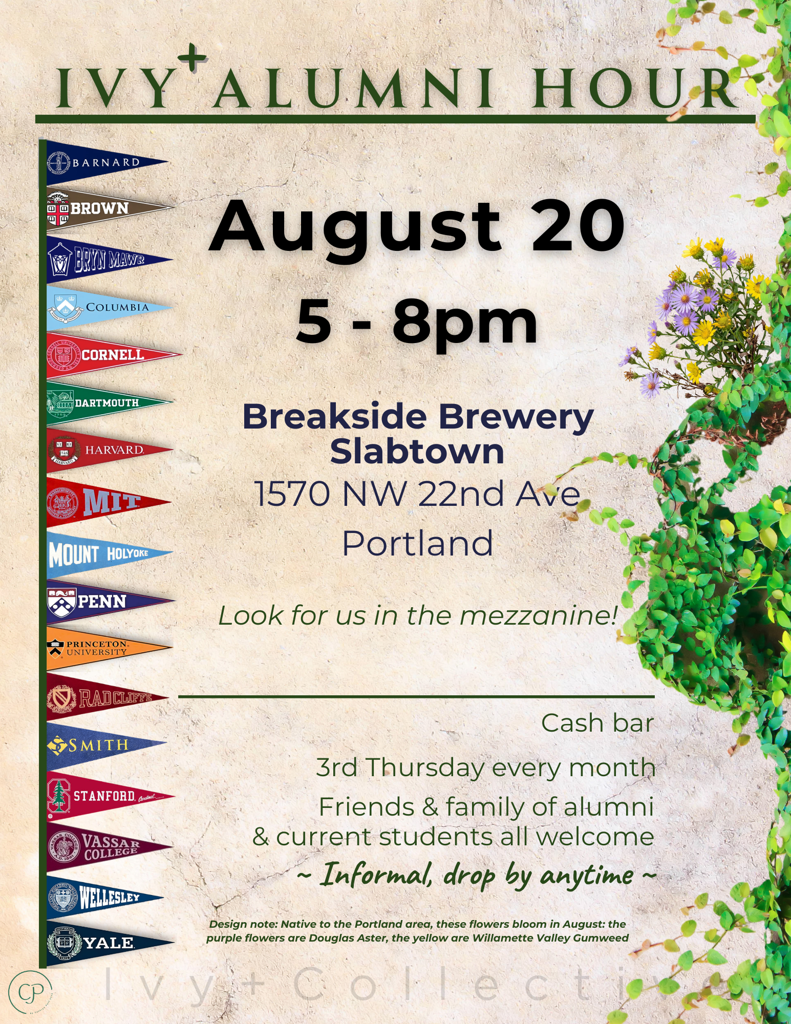 August Ivy+ Happy Hour 