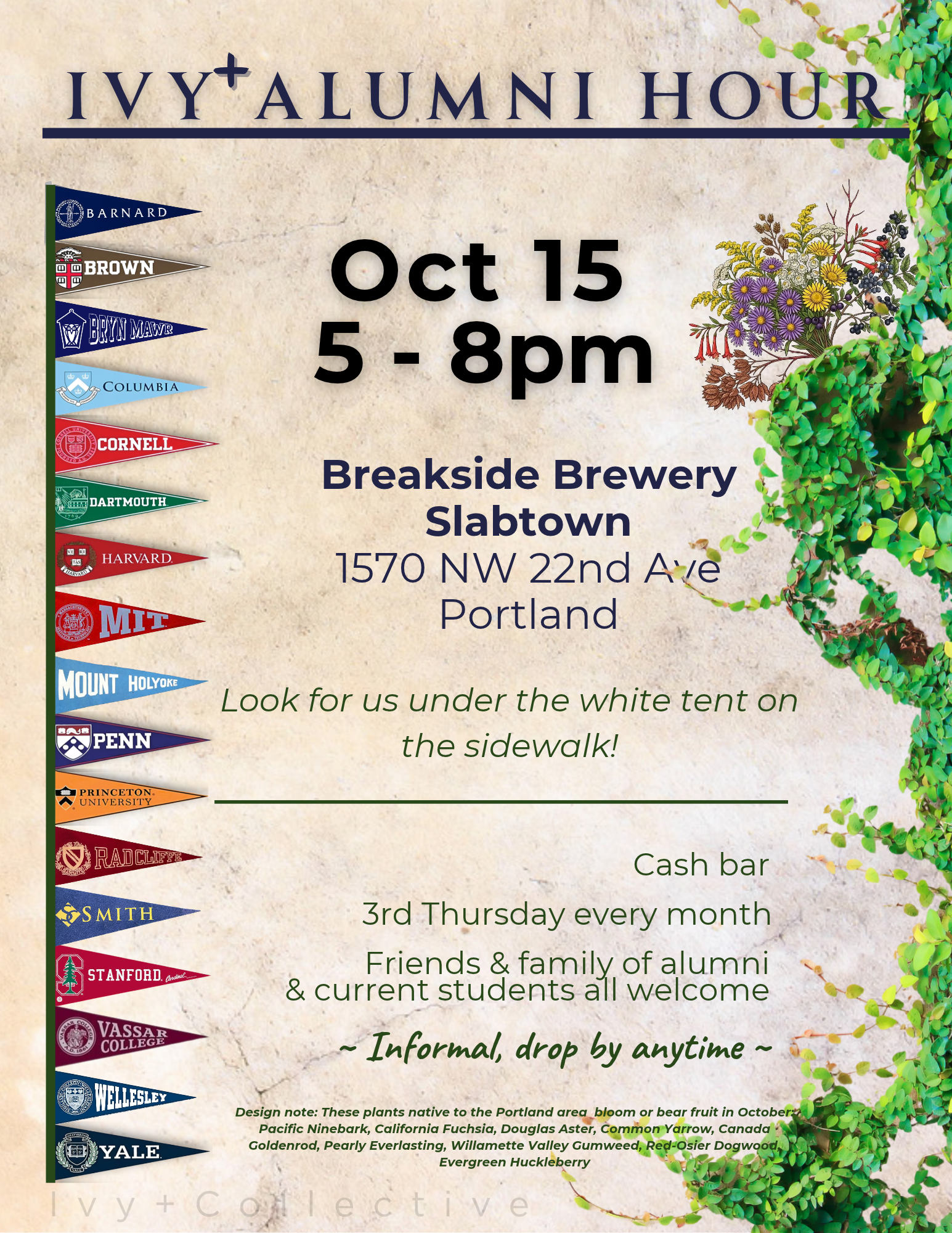 October Ivy+ Happy Hour