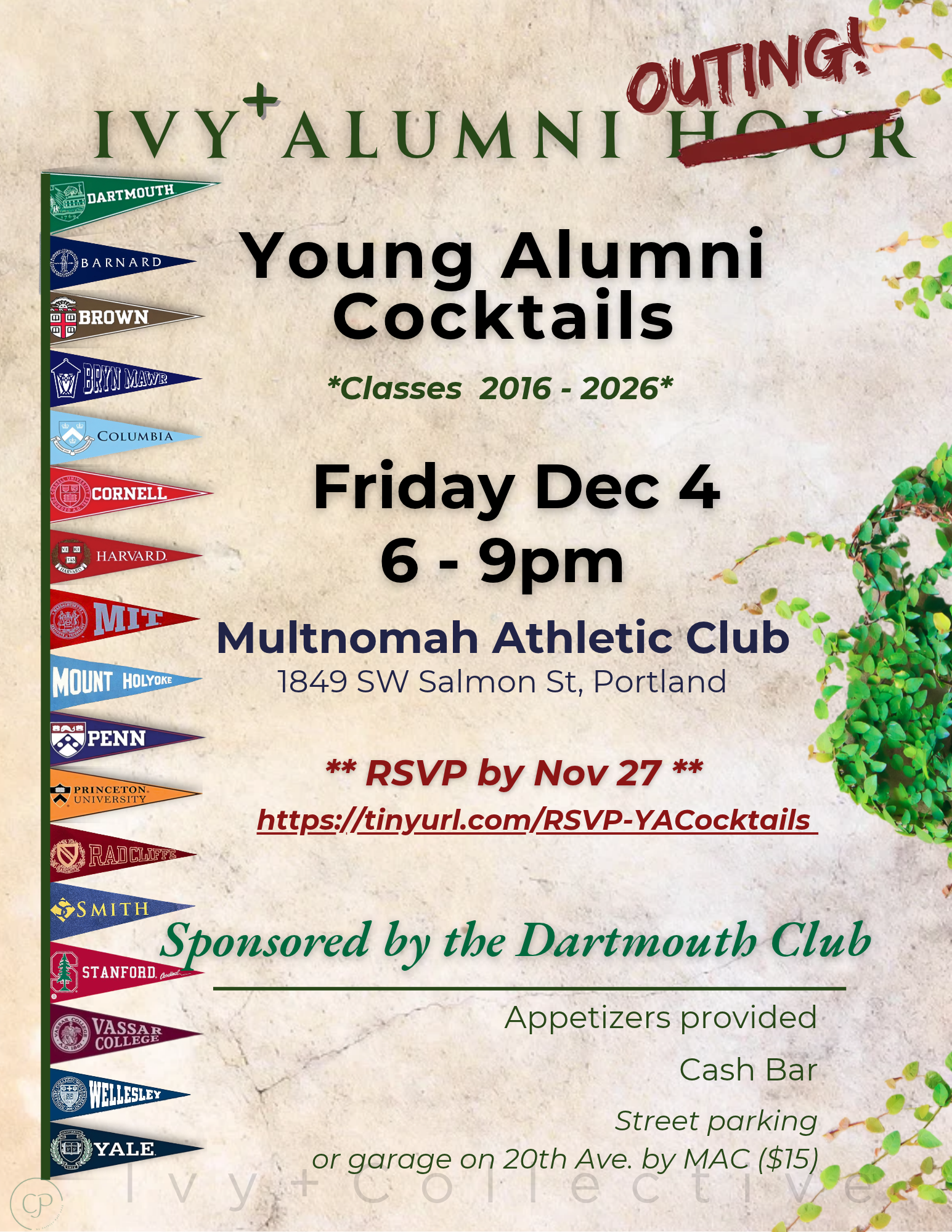 Young Alumni Cocktails