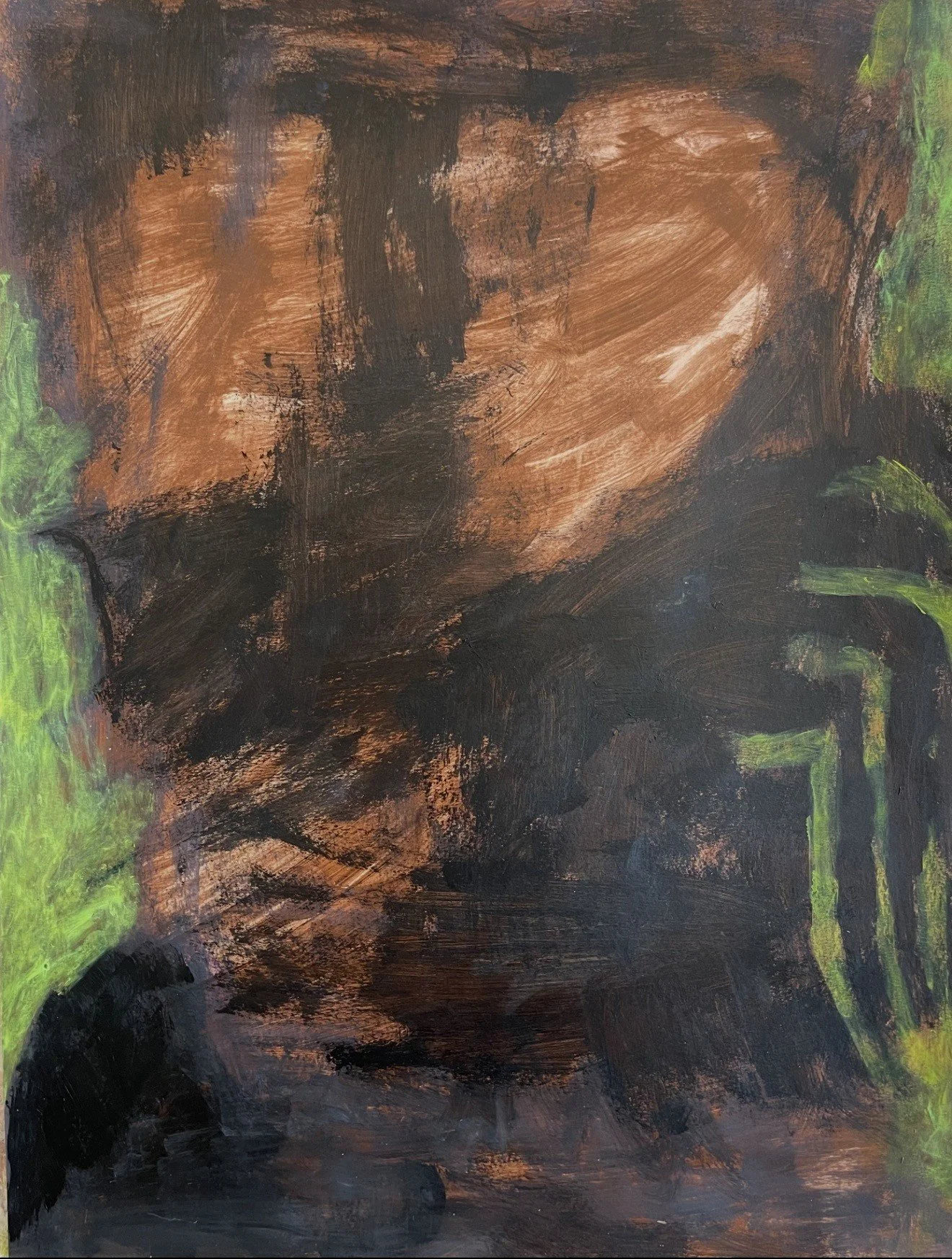 "Fly On The Wall", 18in x 24in acrylic on stretched canvas, 2023