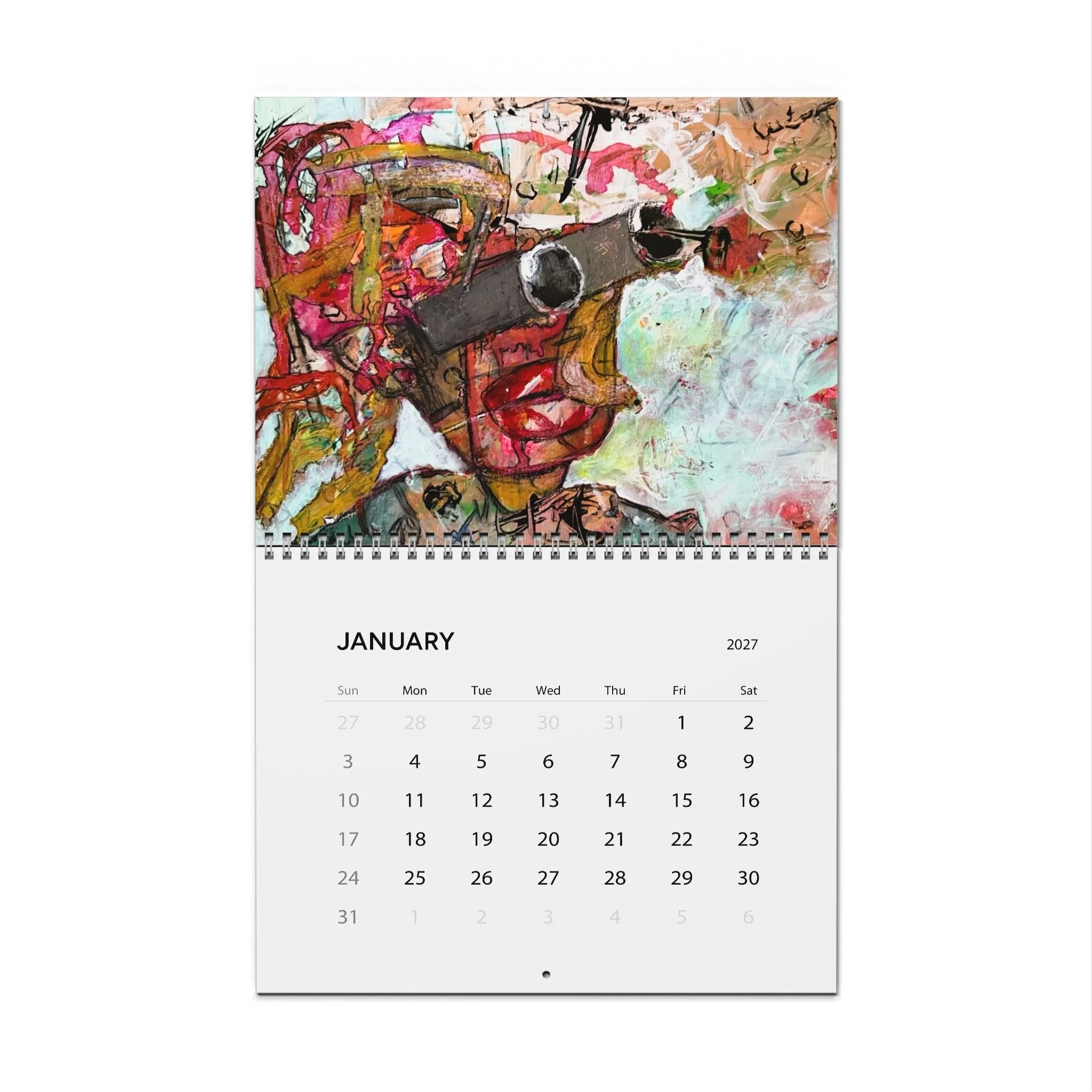 "Sound Of Living" Wall Calendar (2027)