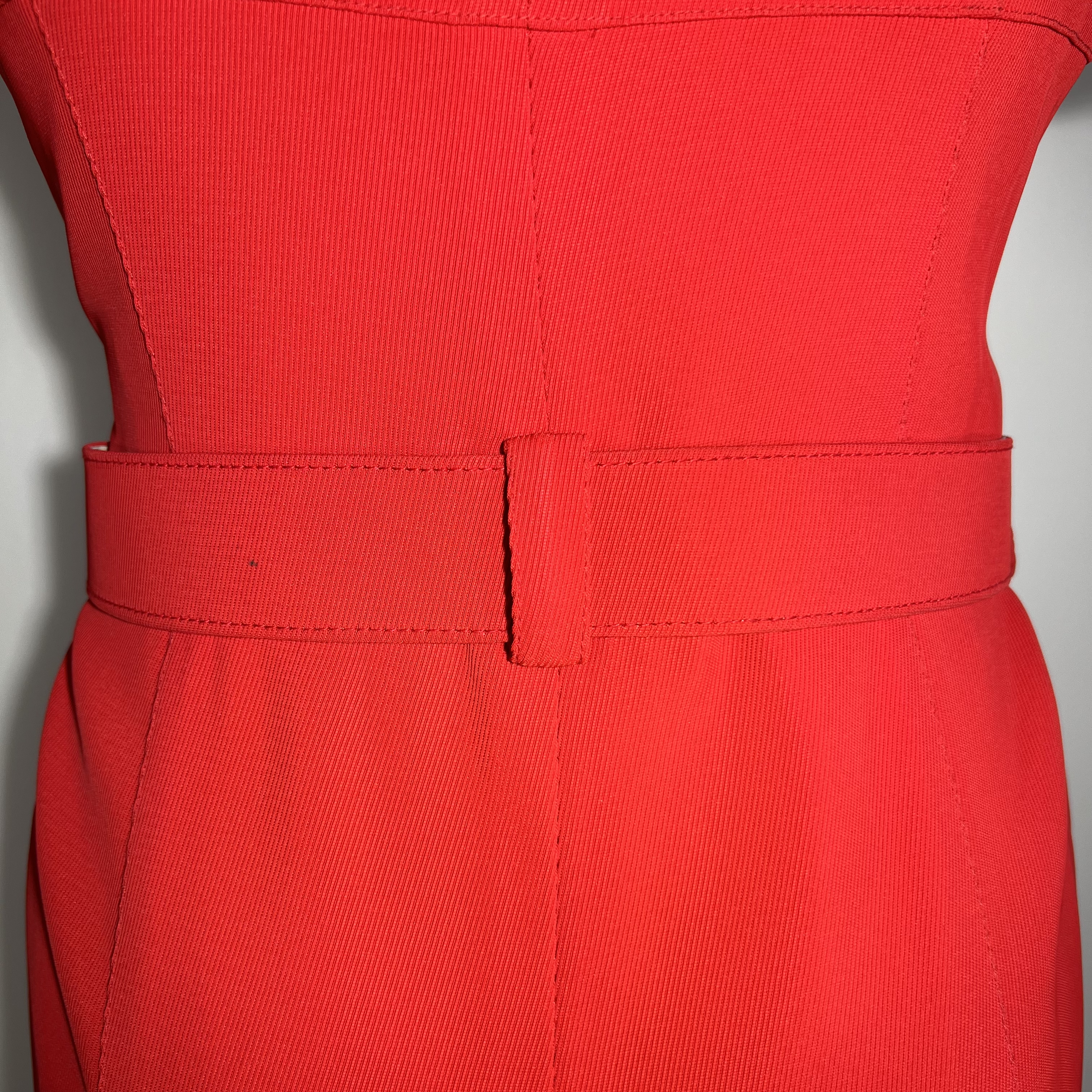 STATE OF CLAUDE MONTANA RED BUCKLE DRESS_5.png