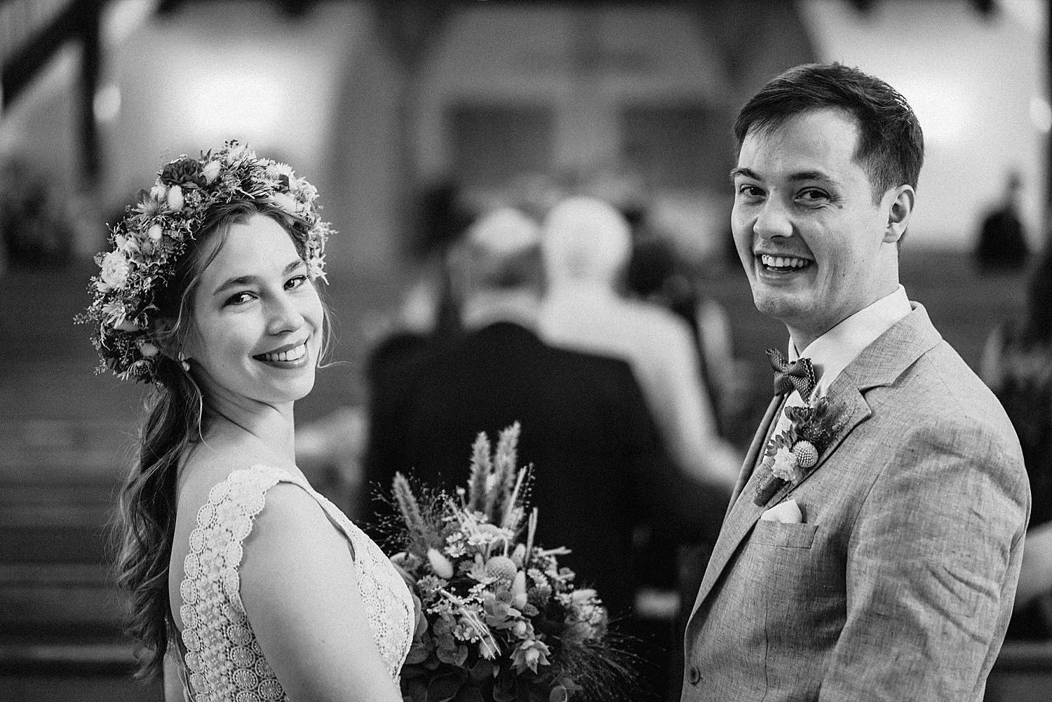 Brautpaar in Wachenheim Kirche