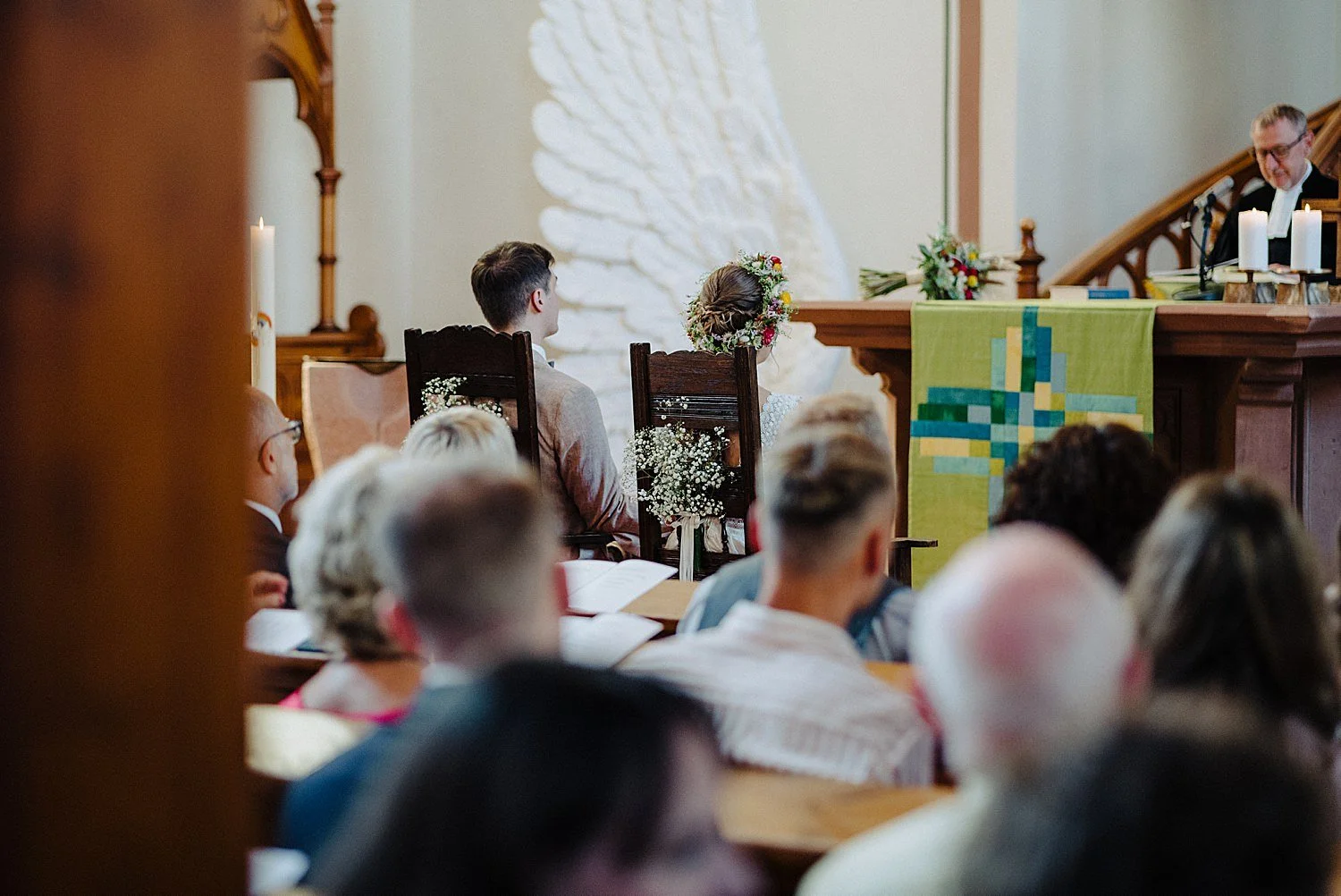 Hochzeit in der ev Kirche Wachenheim