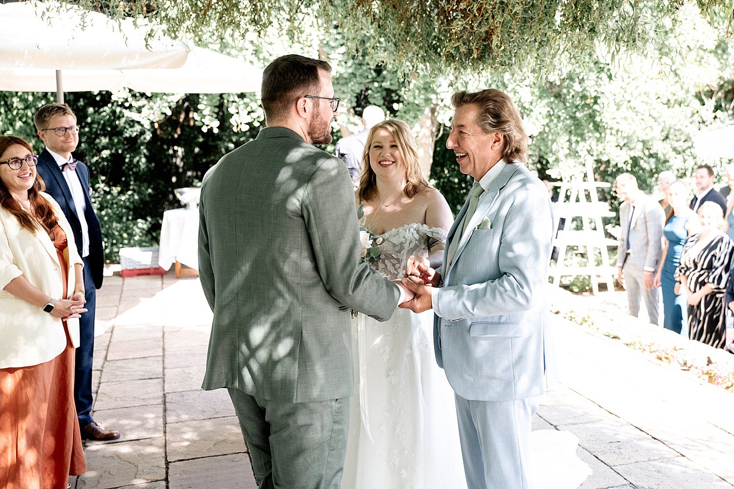 Ja-Wort im Garten, Altes Weingut am Maxbrunnen