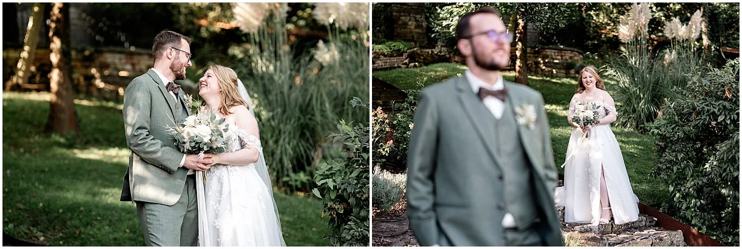 Brautpaarportraits im Weingut am Maxbrunnen, Bad Dürkheim