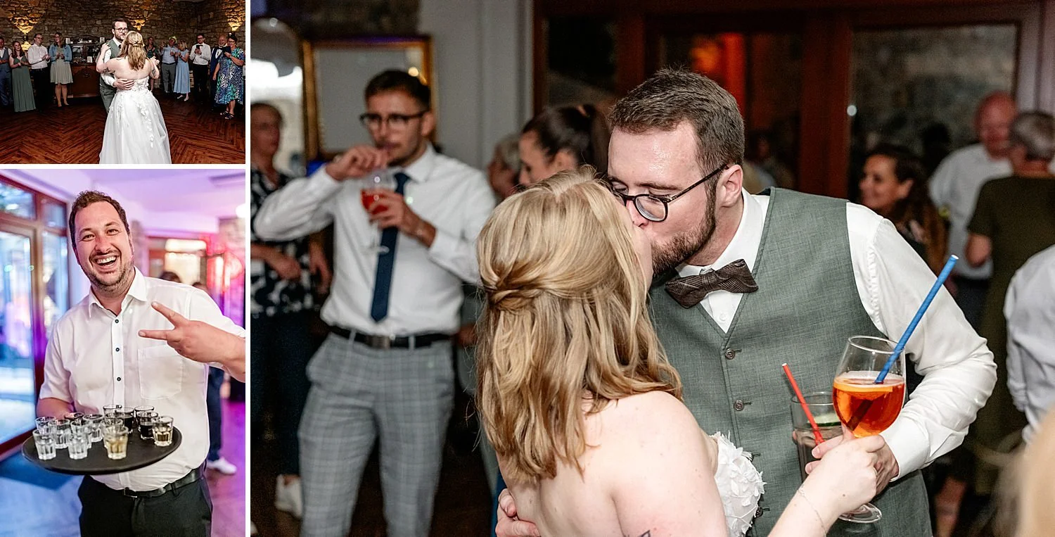 Lichter und Stimmung, Party - Hochzeit im Weingut am Maxbrunnen