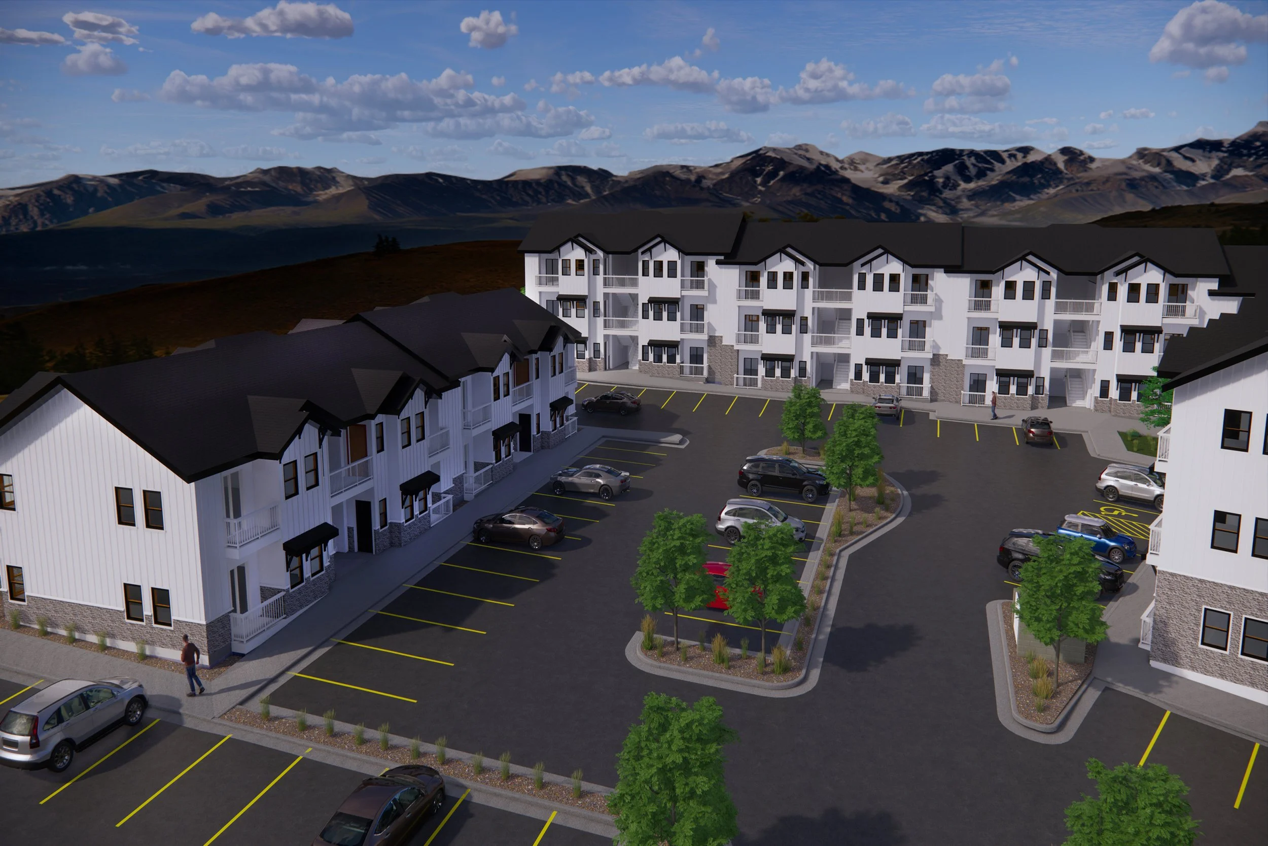 Avery Apartments - D4 Architecture - Designed and in the process of going through entitlements with the City of Golden to approve as a workforce housing project.