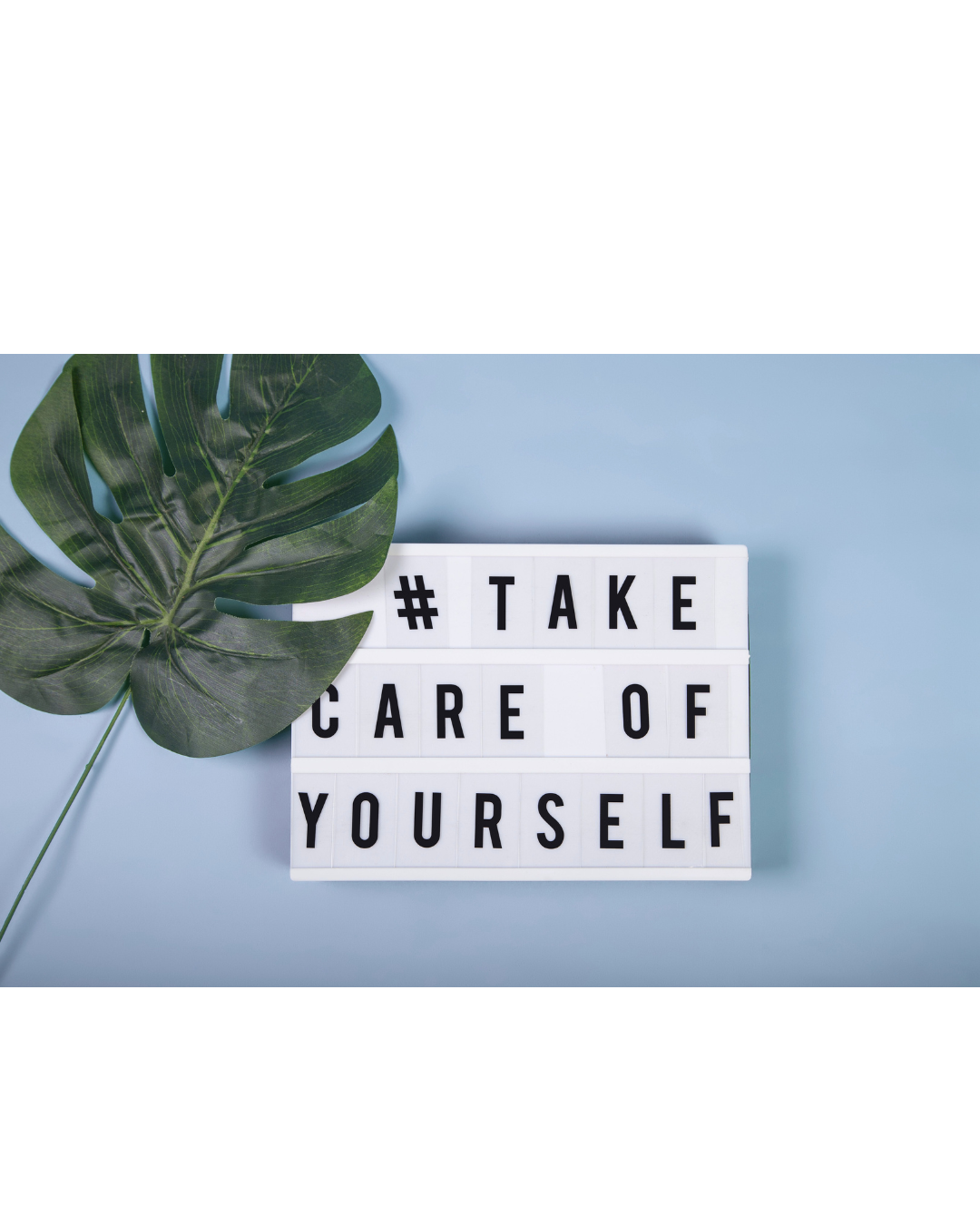 Why self-care is the least selfish thing you can do. 