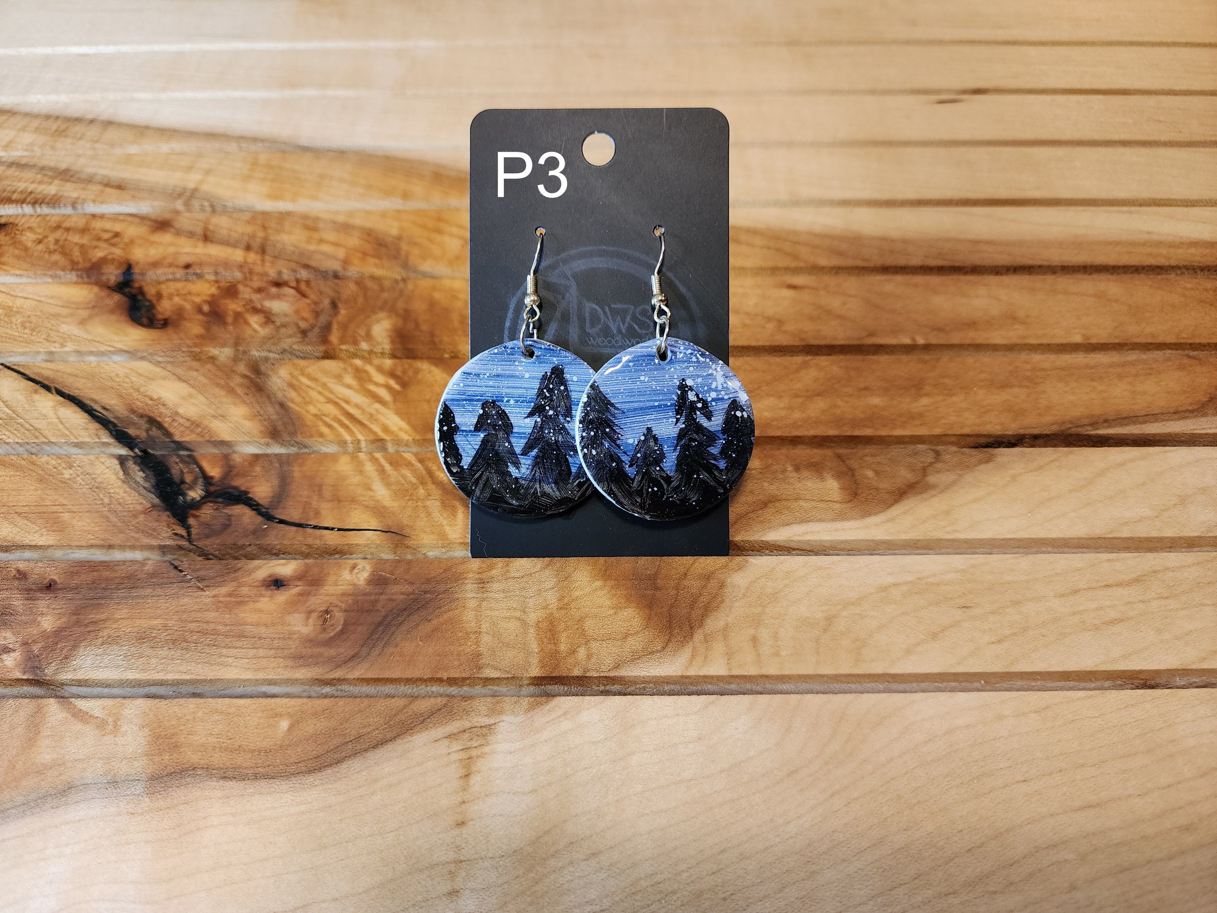 Hand Painted Earrings