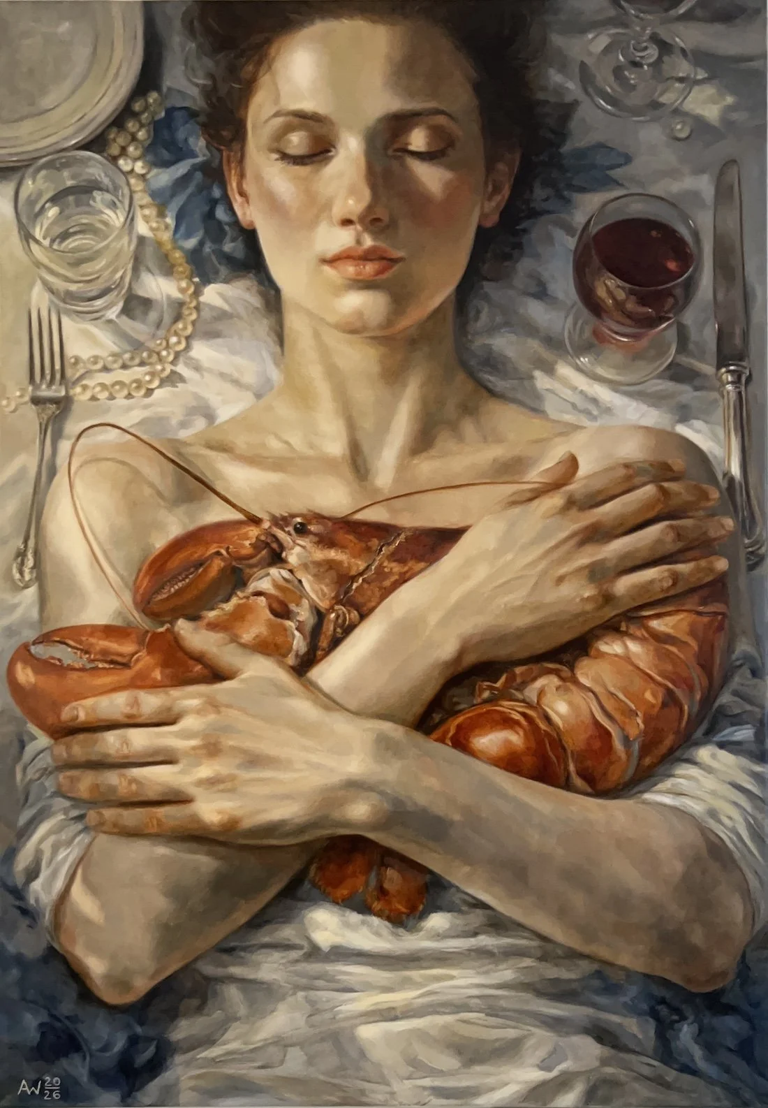 Still Life with Consequence - 100 x 70 cm - Oil on Canvas - 2026 -Available