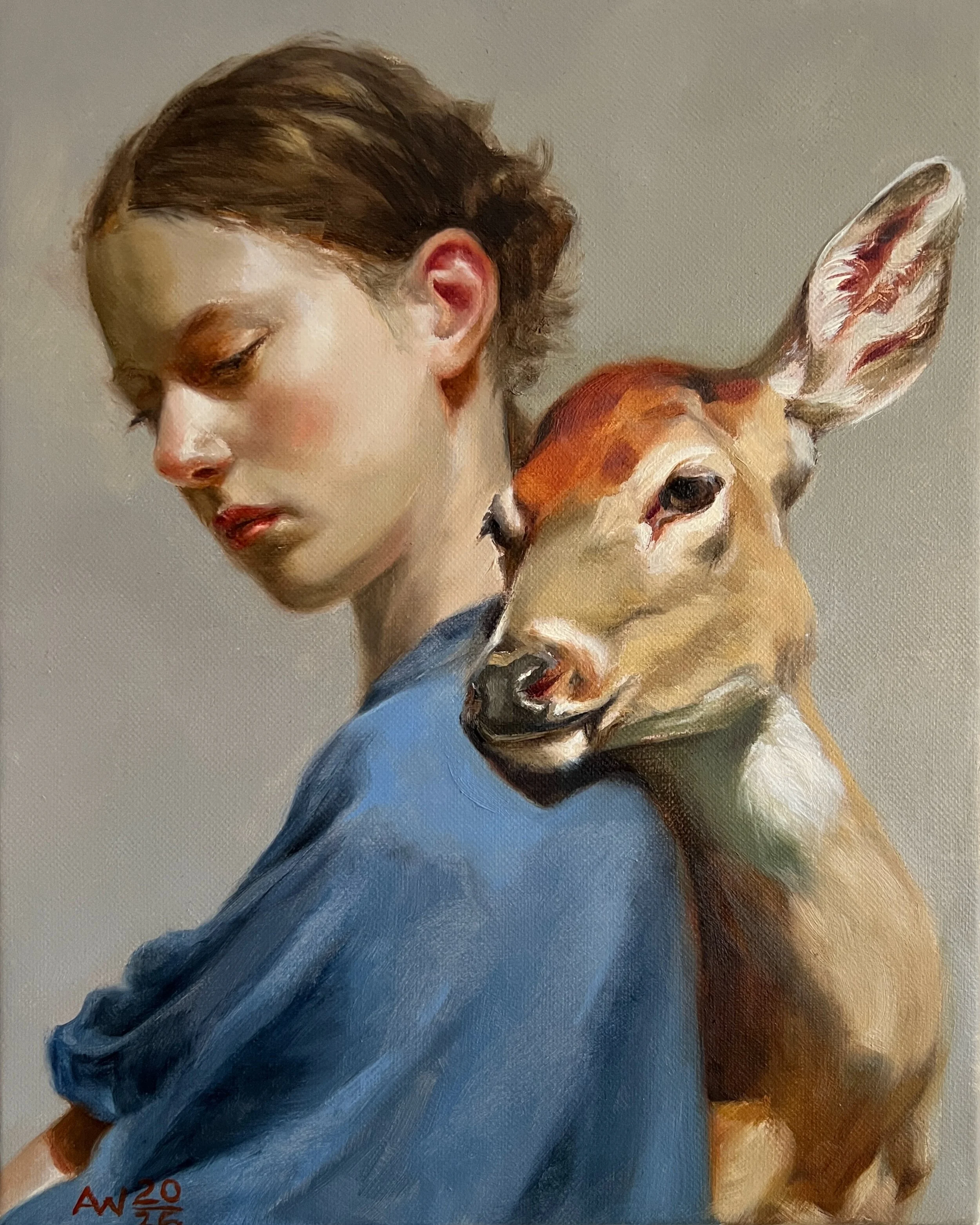 Counterweight 30 x 24 cm | 12.0 x 9.6 inches | Oil on Linen |  2026 SOLD