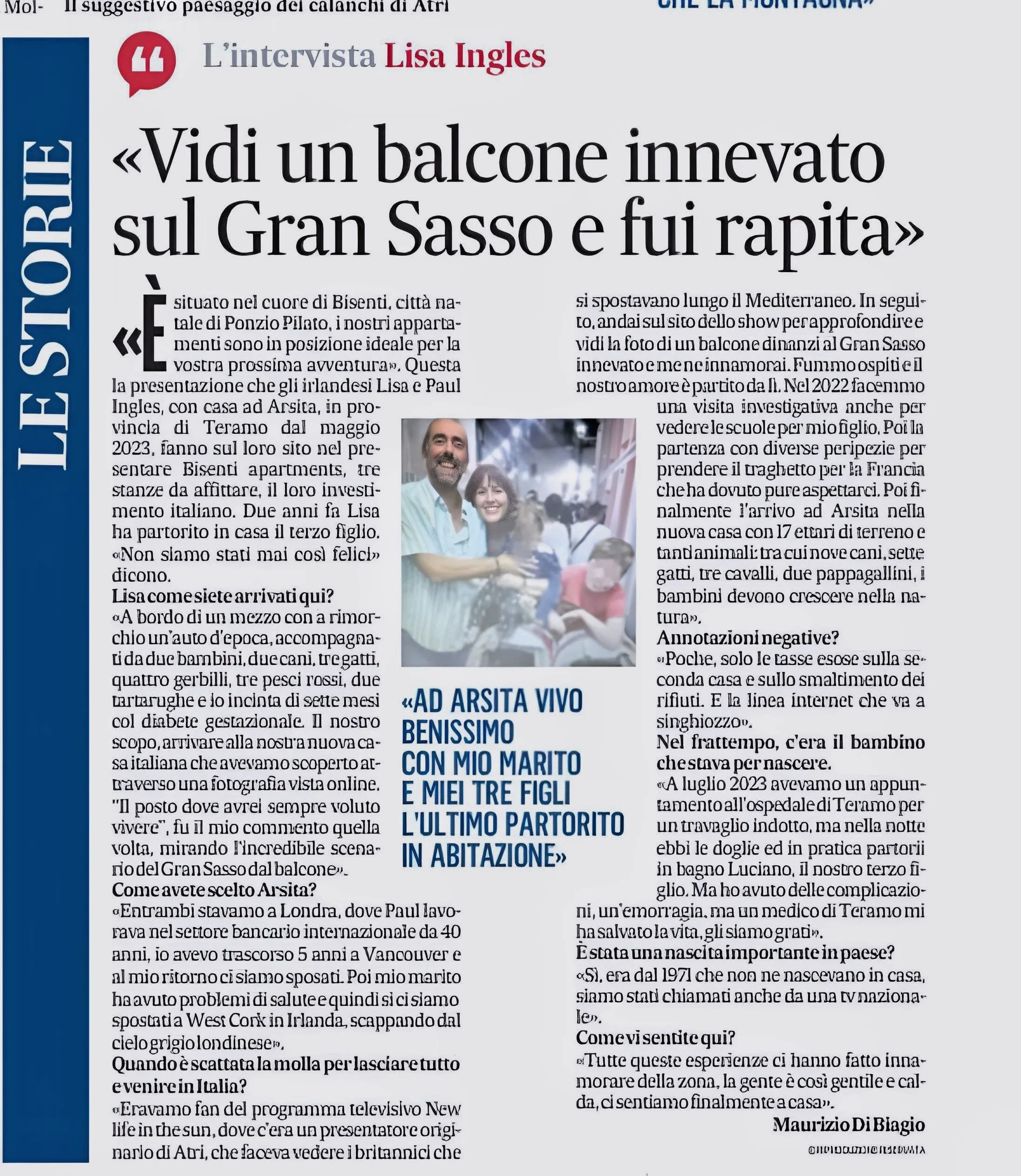 Newspaper Interview