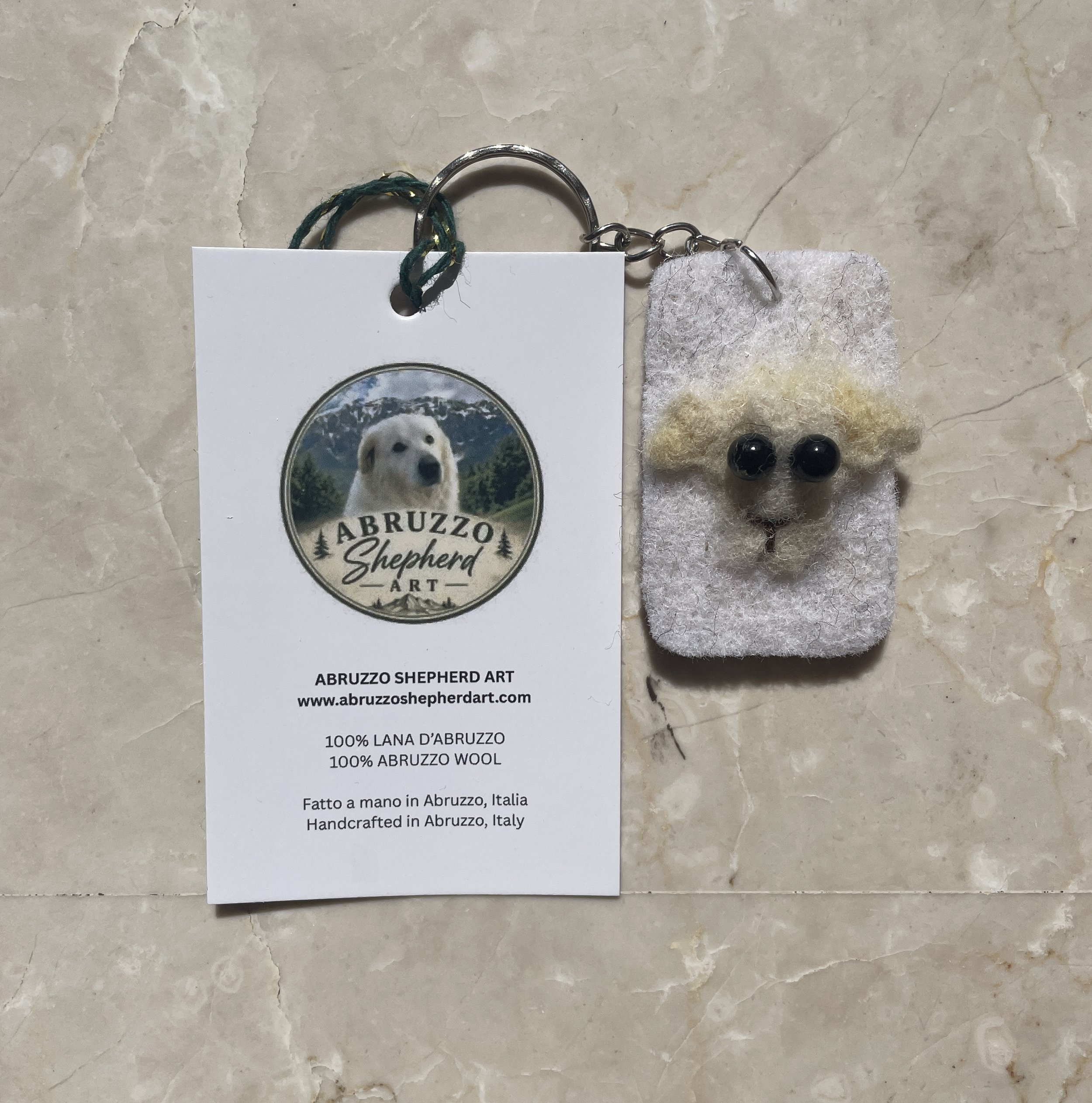 Sheep keyring