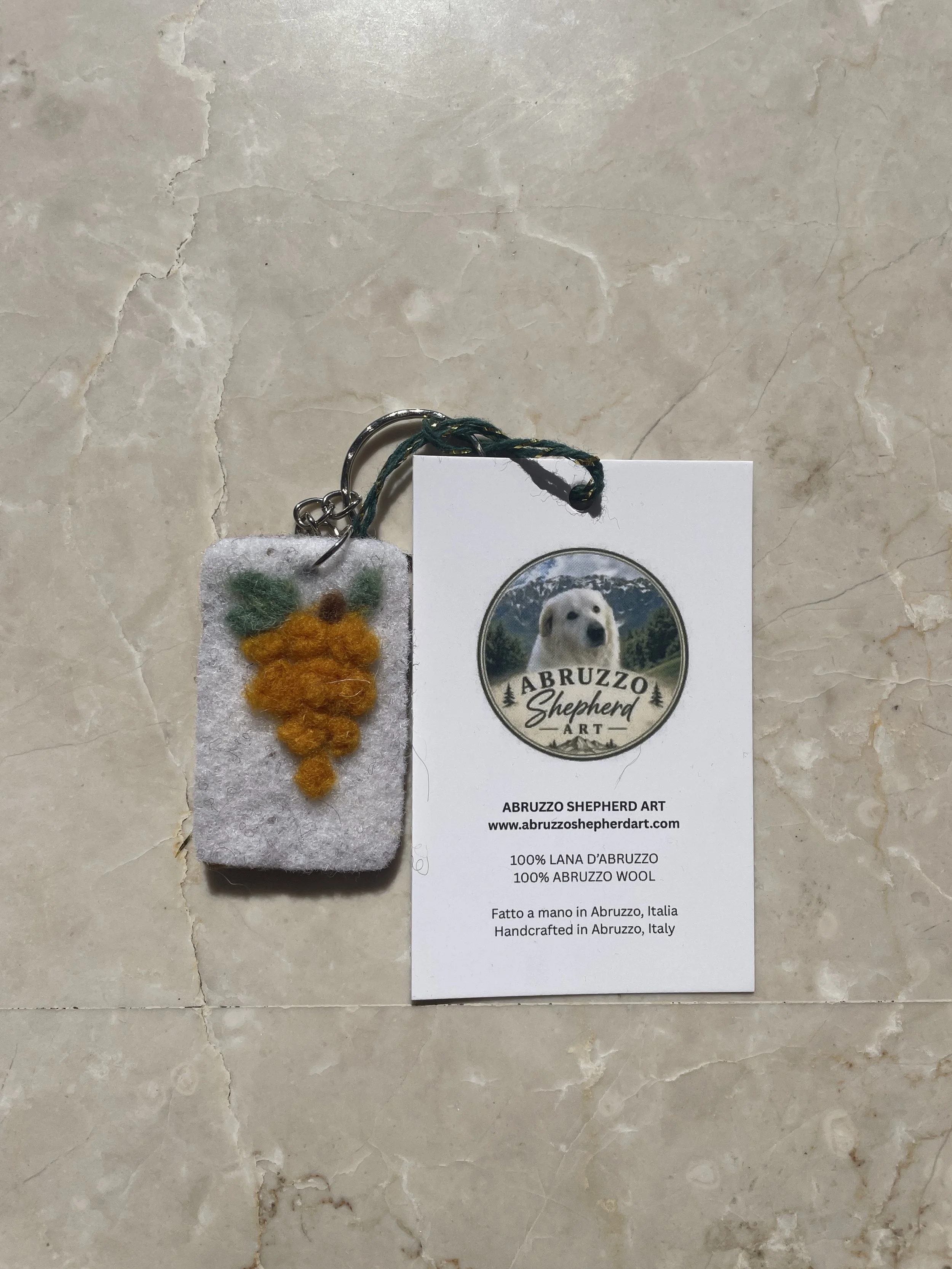 Grape keyring