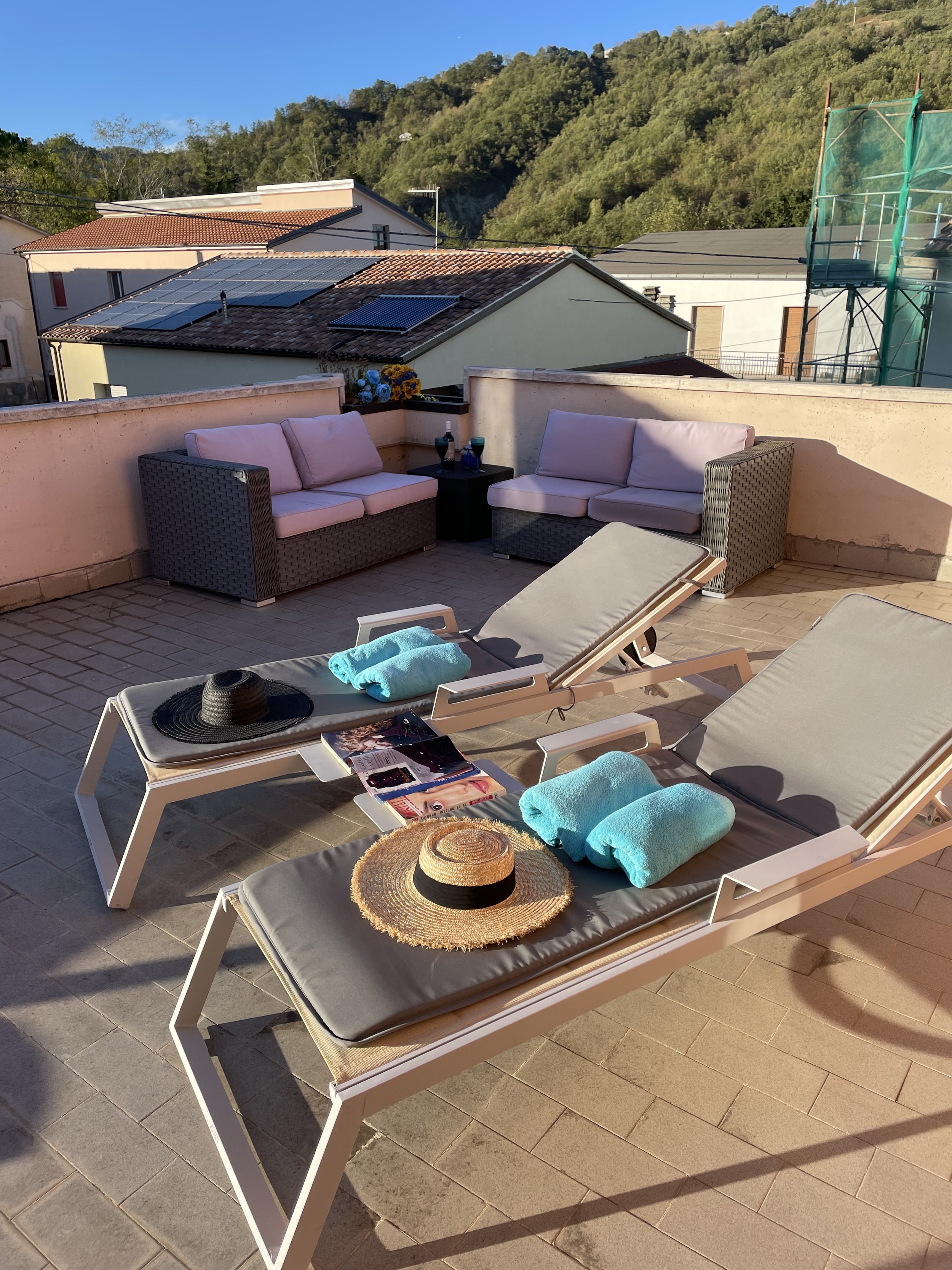 Terrace for our guests