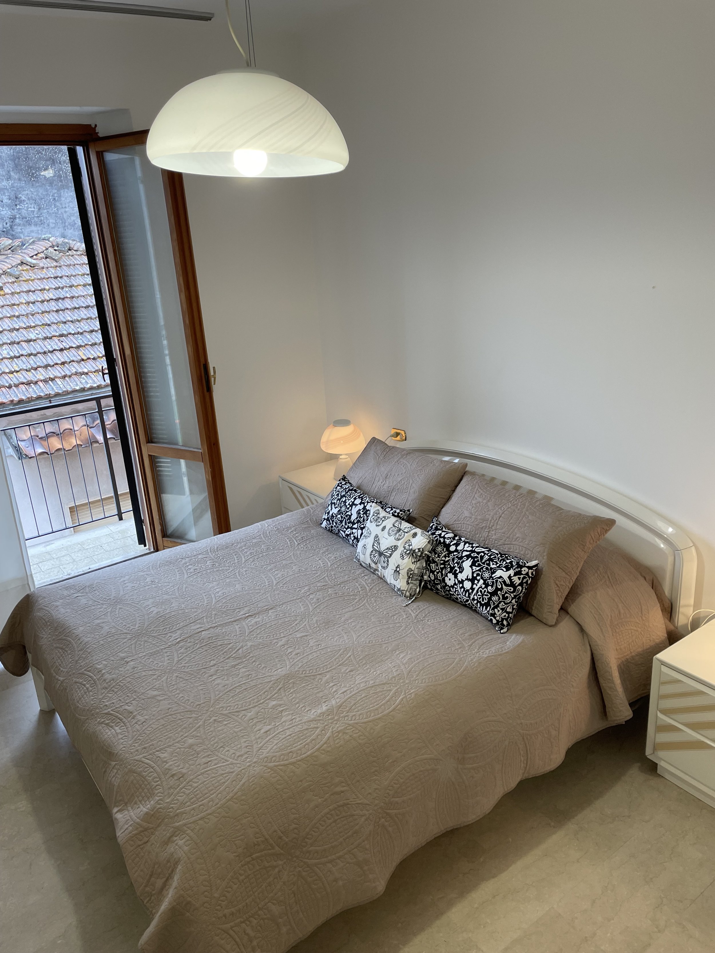 Master bedroom with king size bed
