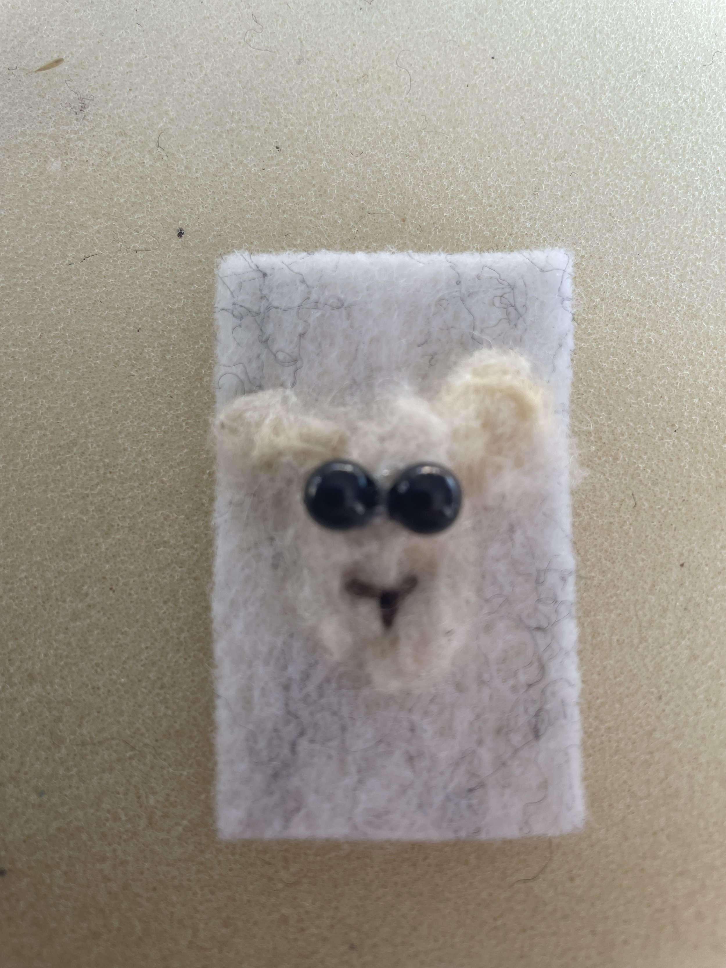Sheep key ring