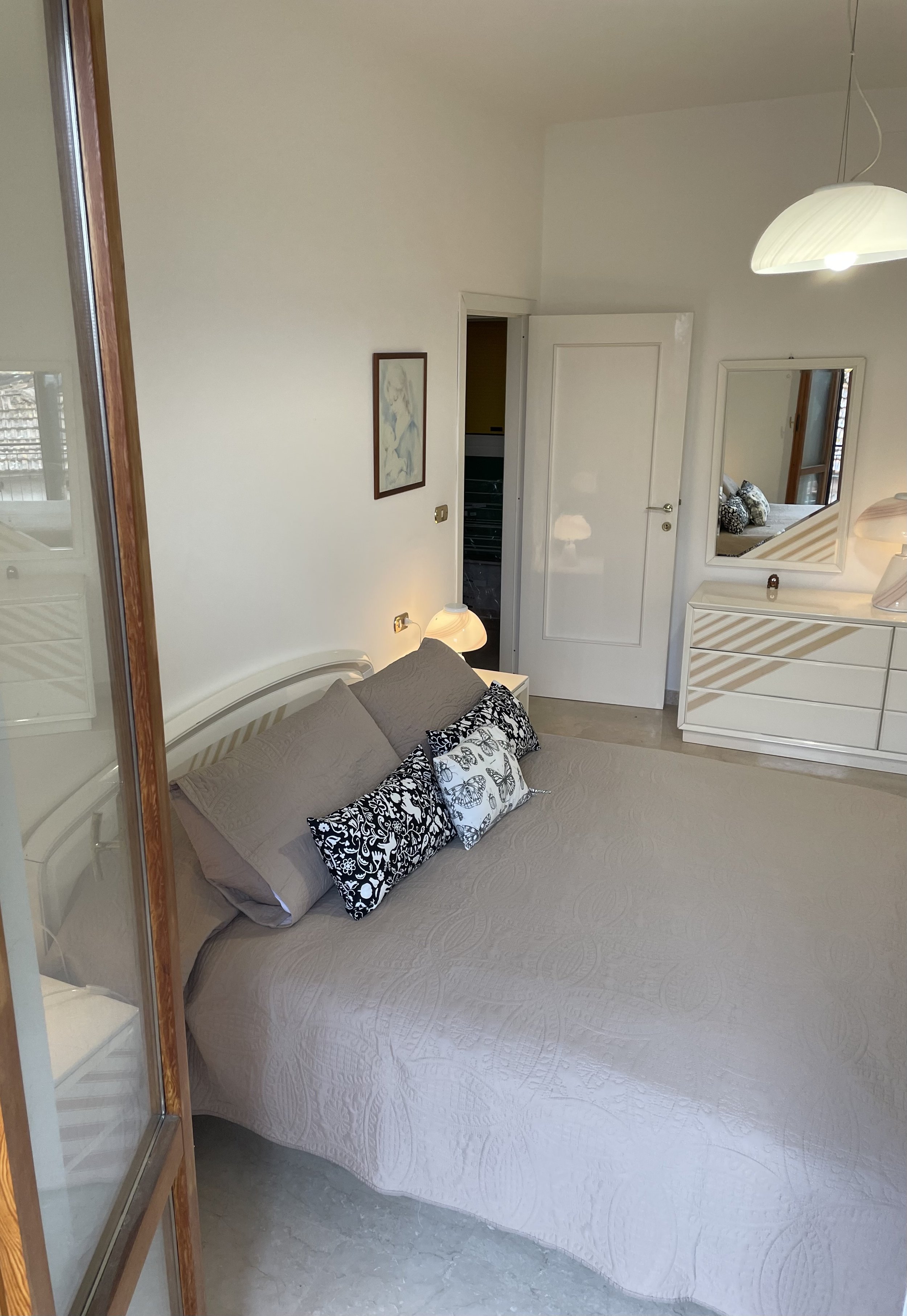 Master bedroom from balcony