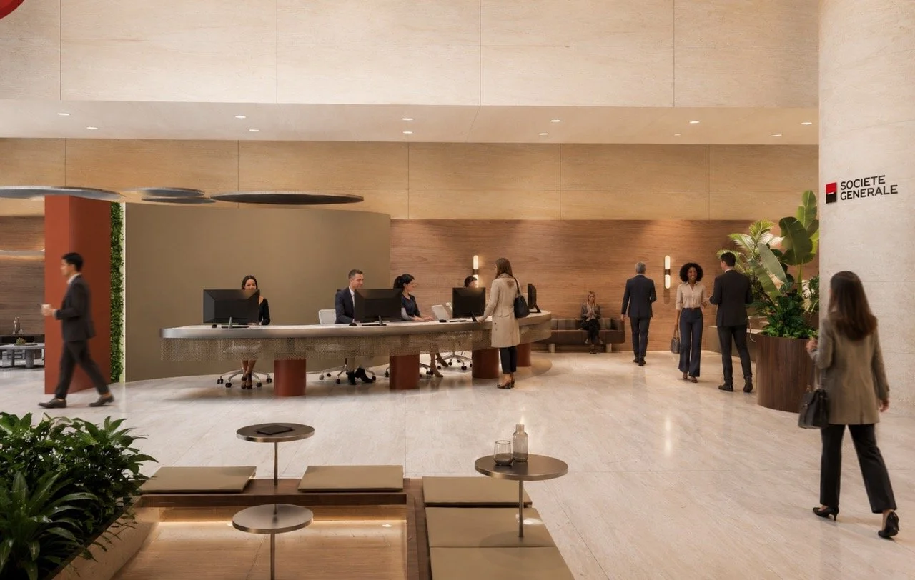 aménagement de bureaux pour grandes entreprises et institutions