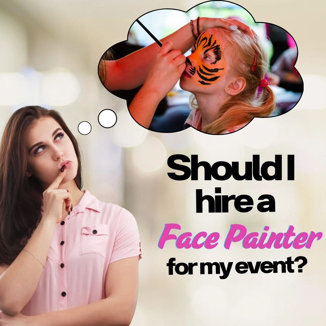 Should You Hire a Face Painter? Here&rsquo;s Why the Answer is YES! ✨

Thinking about adding something special to your event but not sure if a face painter is worth it? Imagine the smiles, laughter, and pure joy as kids (and adults!) transform into t