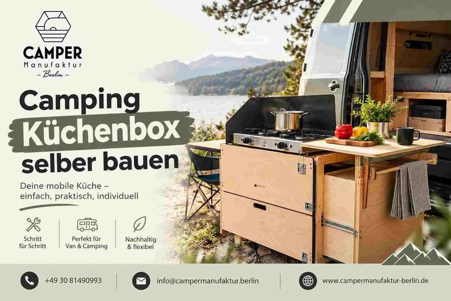 Warum sich der Bau einer eigenen Camping-Küchenbox mit sorgfältiger Planung lohnt