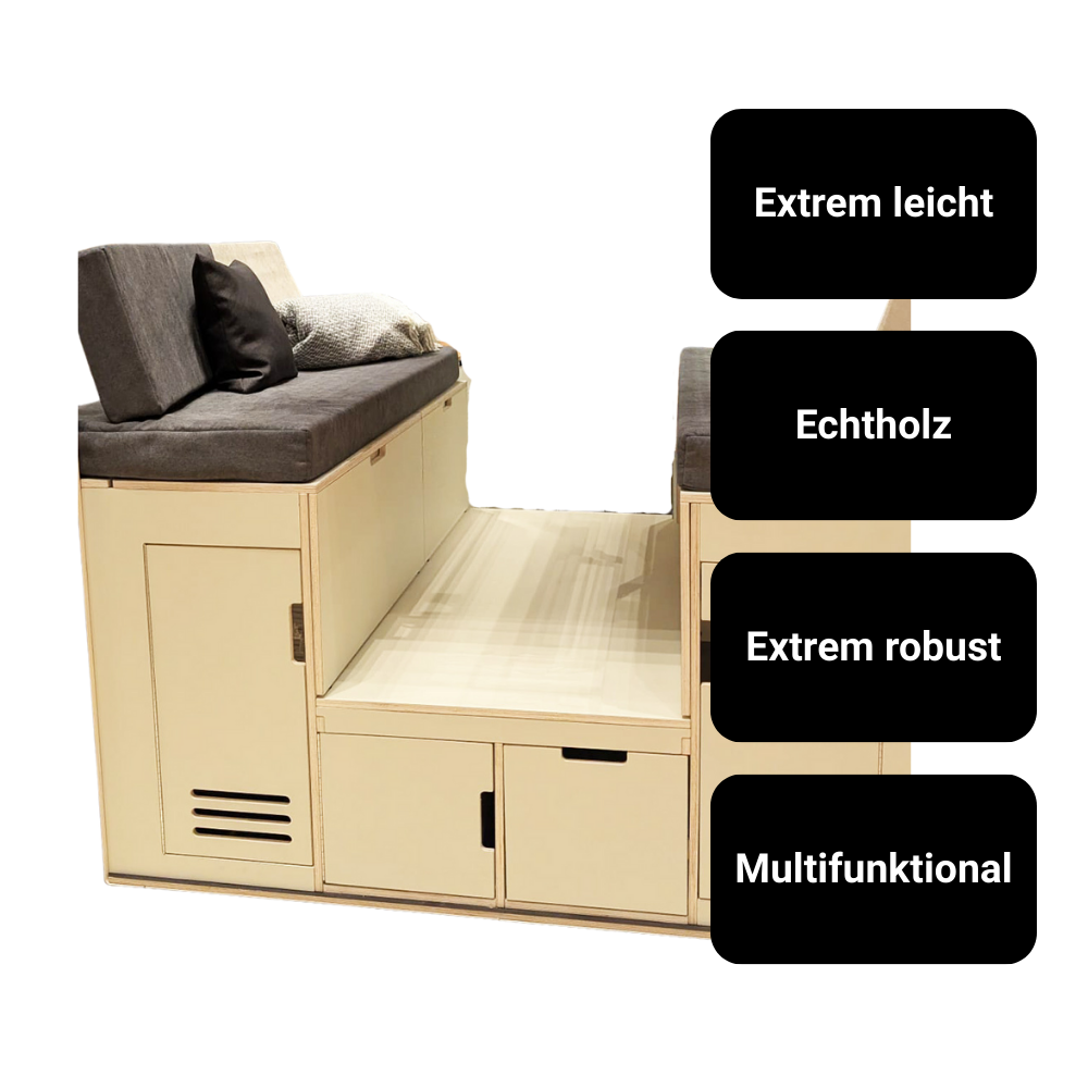 Heck-Sitz-Schlafgruppe B3-L140