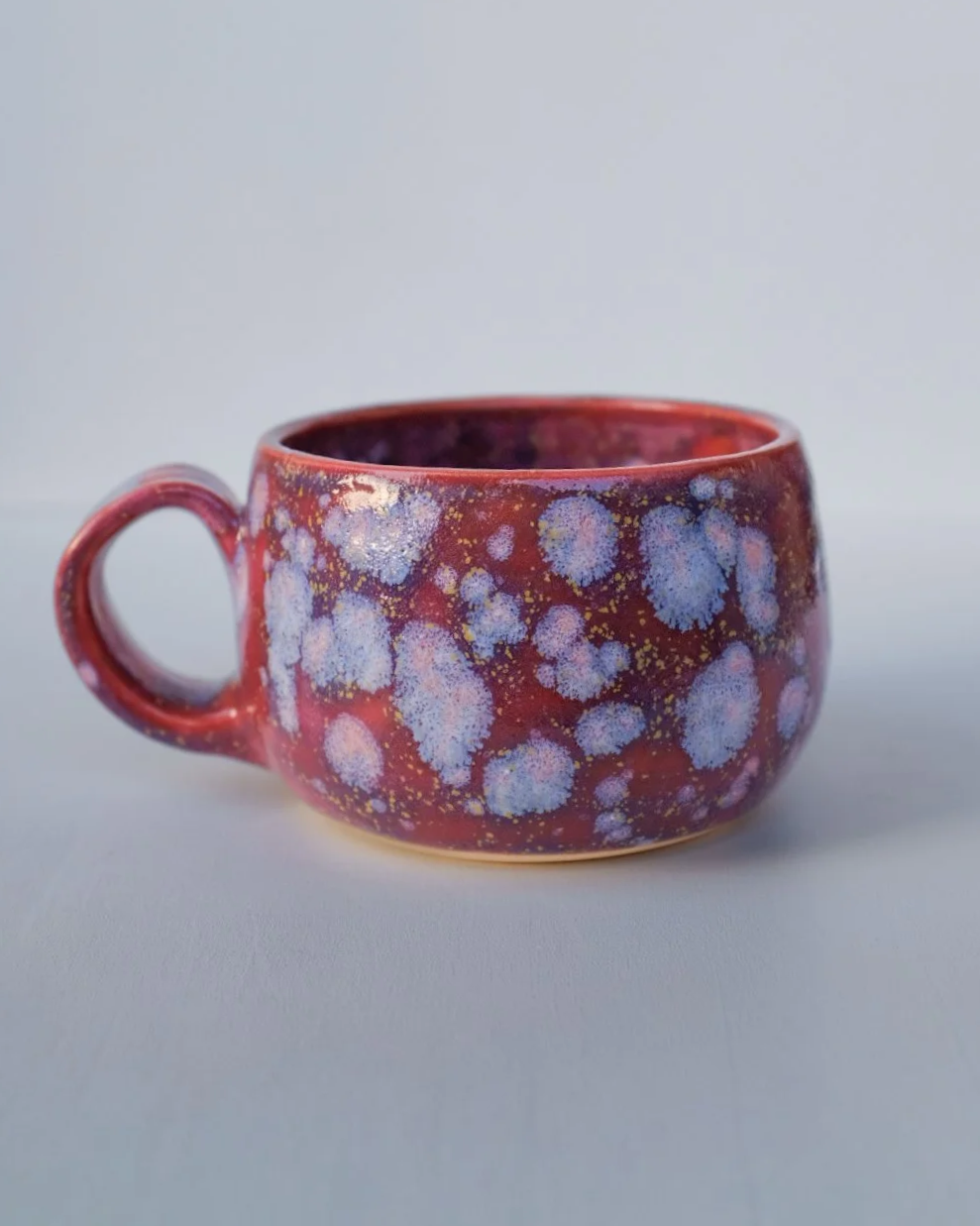 pink galaxy mug
