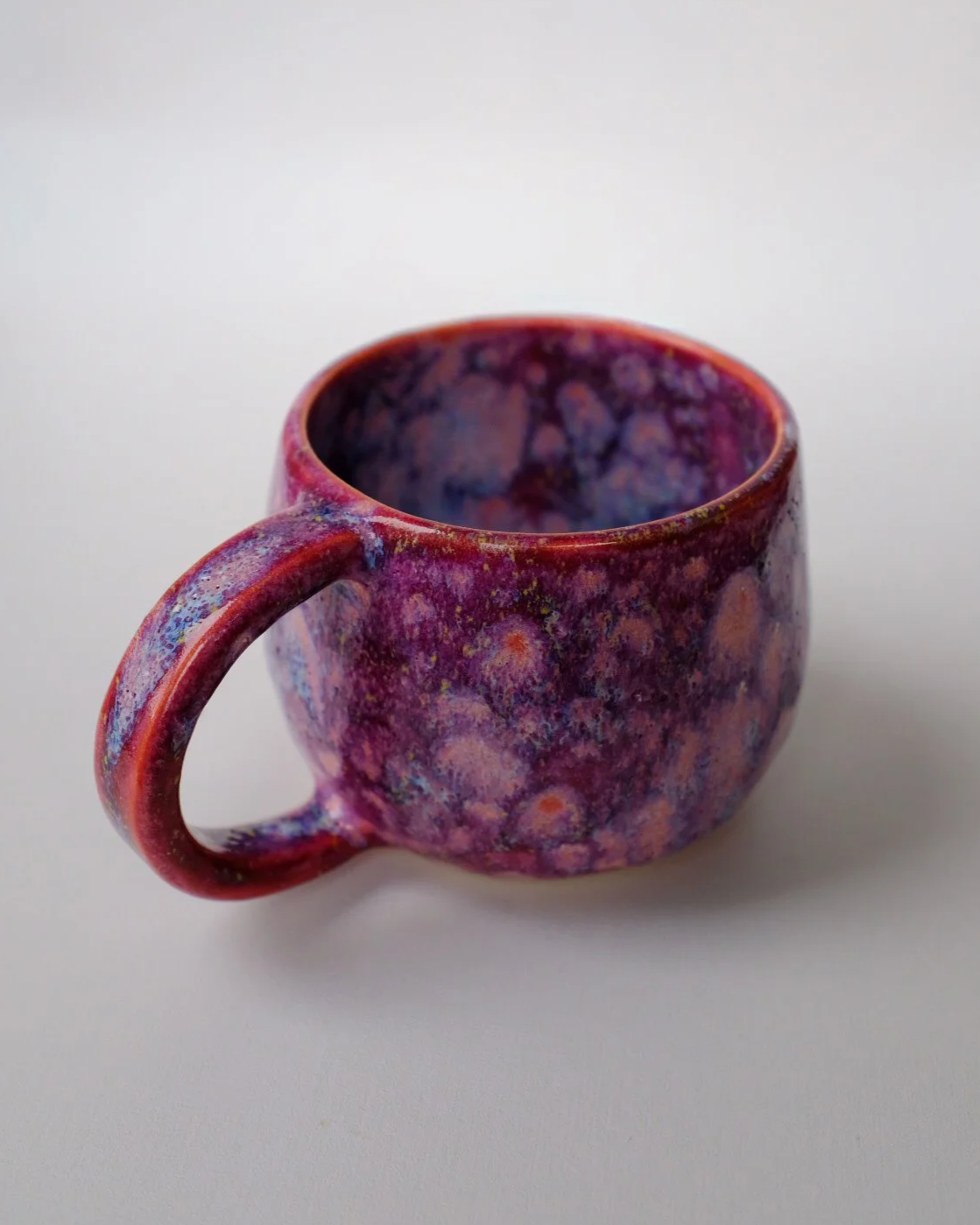 pink galaxy mug
