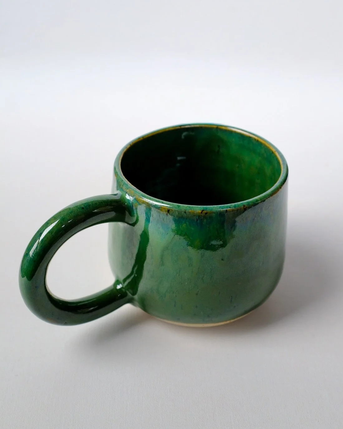 dark green mug