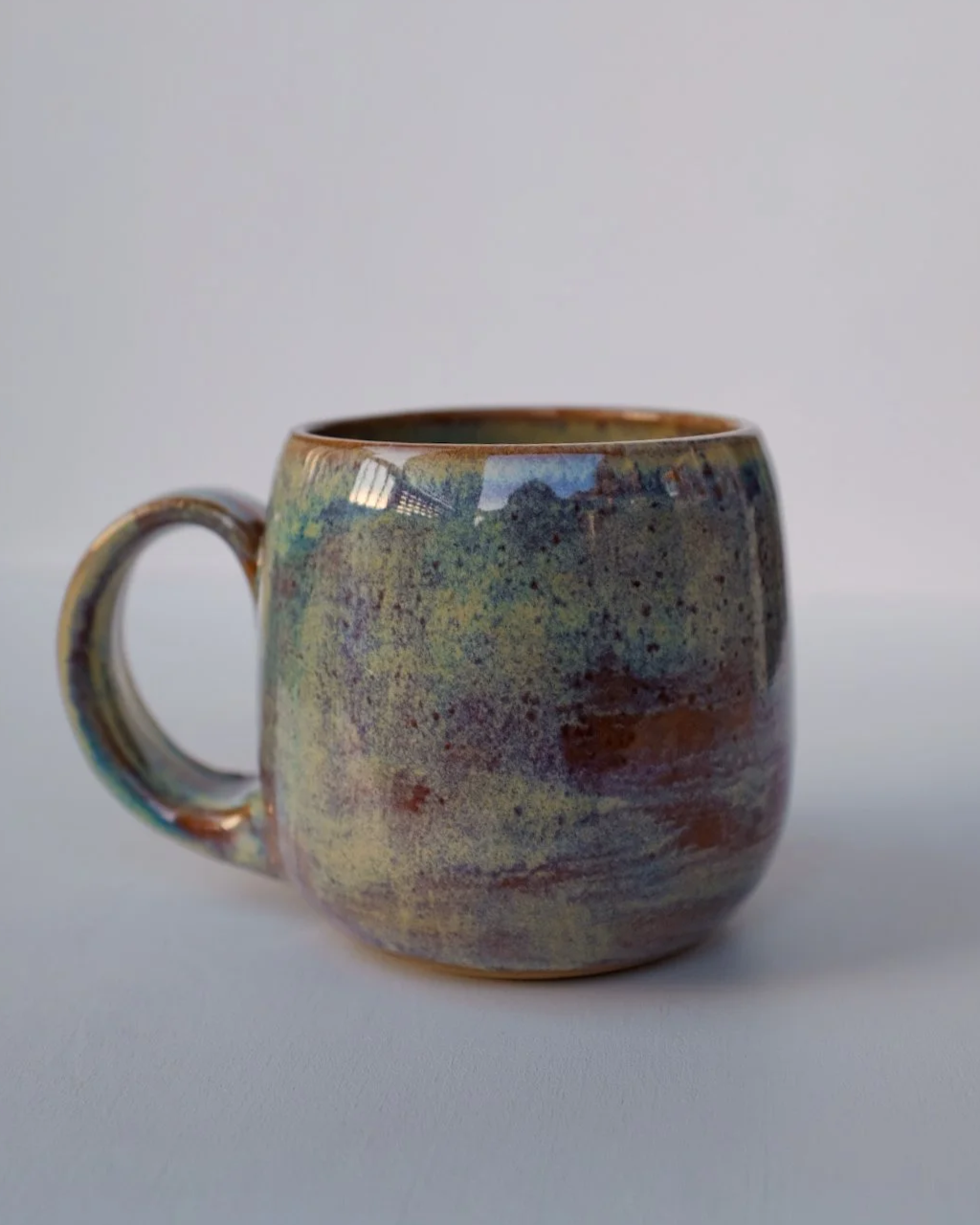 winter moss mug