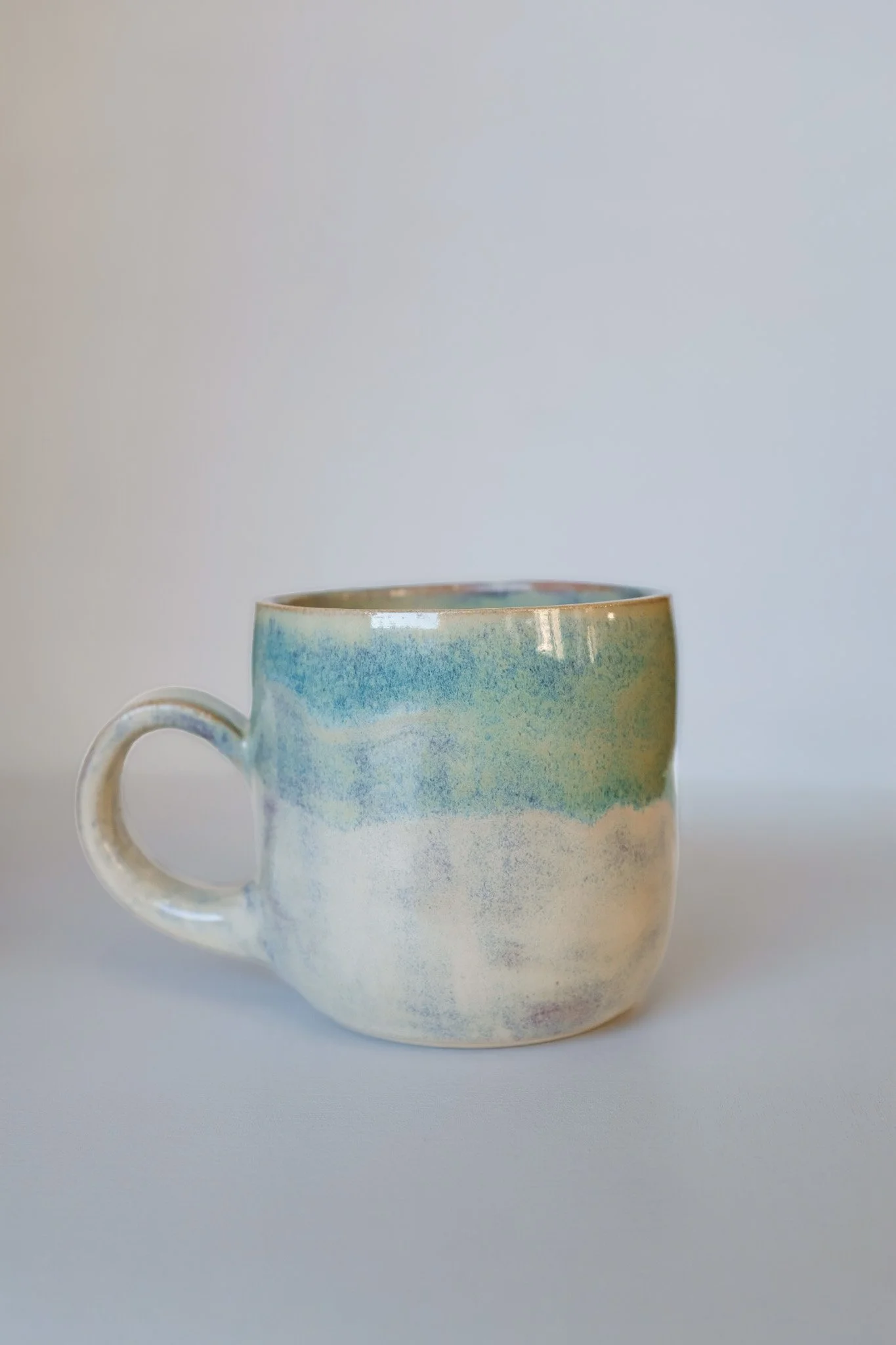 pale green mug