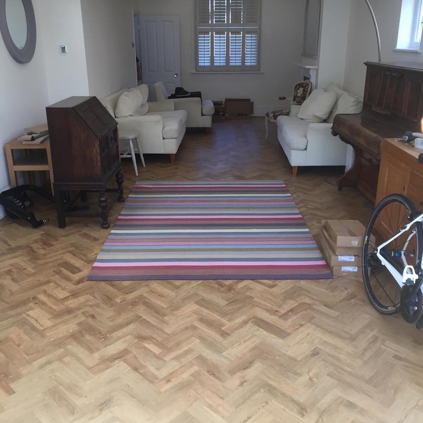 We stock and fit all types of hard flooring, including LVT favourites #kardean and #amtico